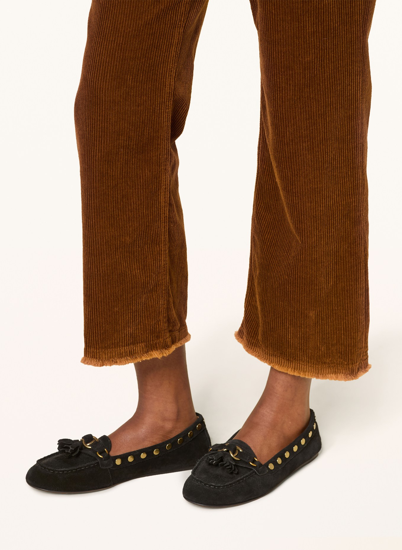 MARANT ÉTOILE RUTHIE Cord Culottes: BROWN