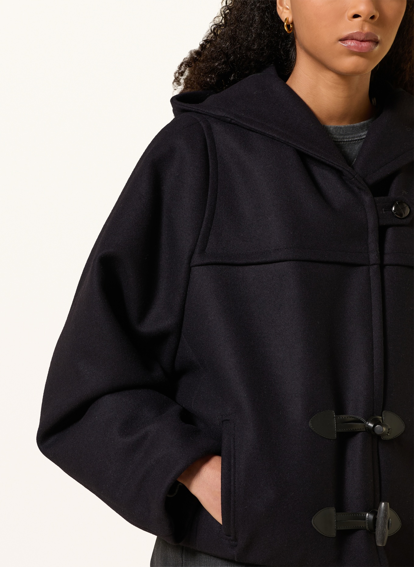 MARANT ÉTOILE TRIXIE-jas: DONKERBLAUW