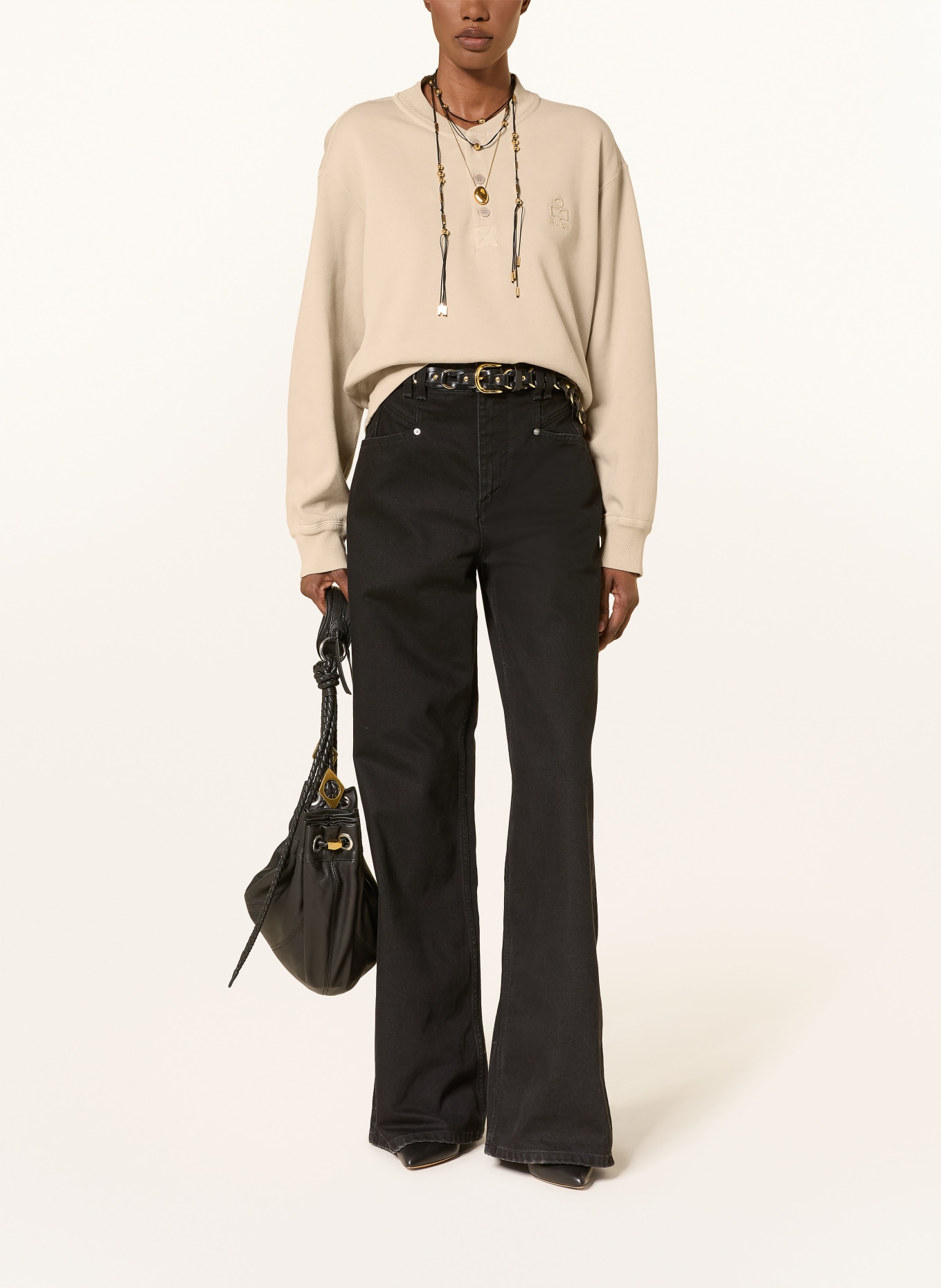 MARANT ÉTOILE Sweatshirt SIMONY: BEIGE