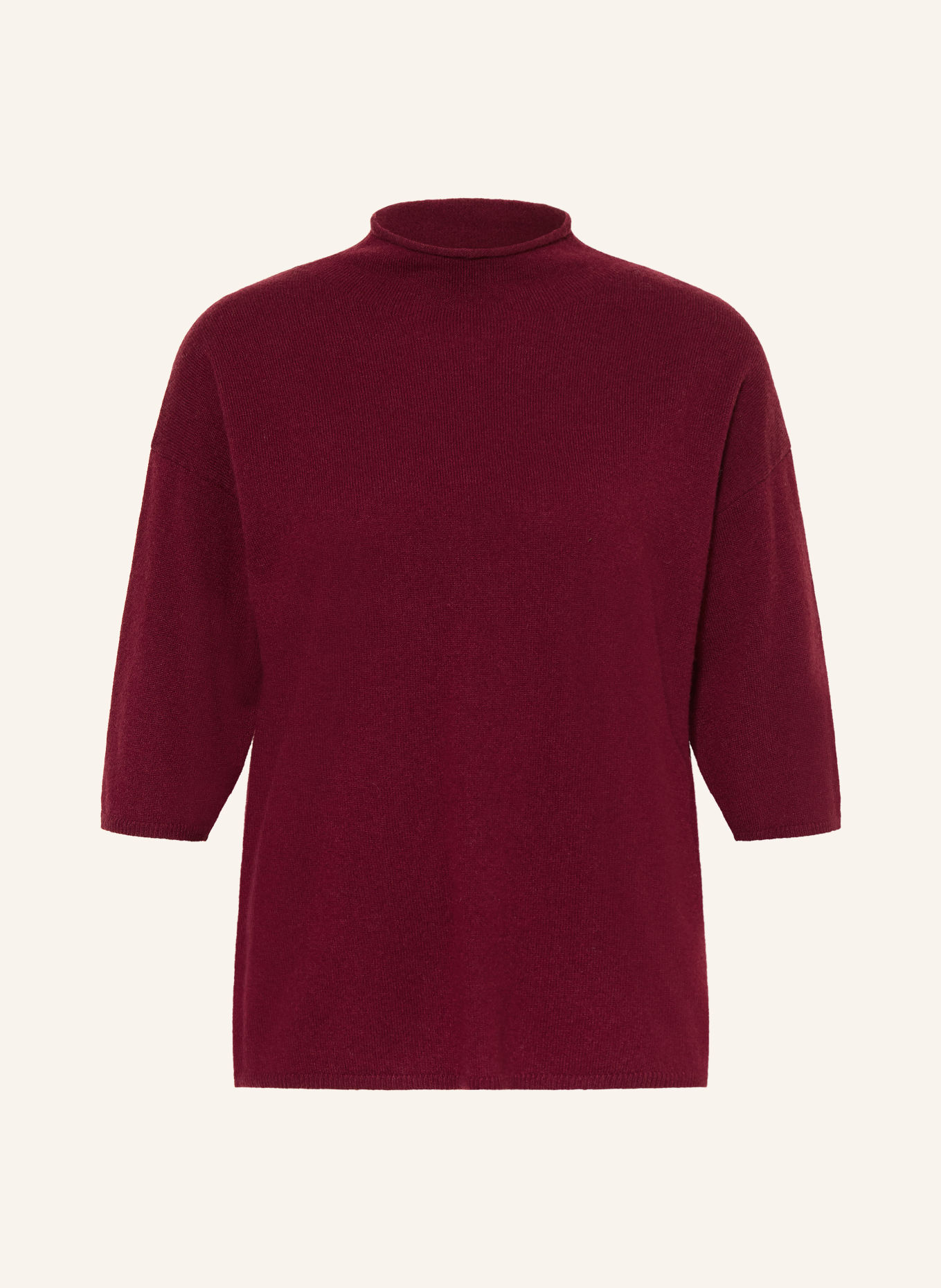 MRS & HUGS Cashmere Sweater: DARK PURPLE