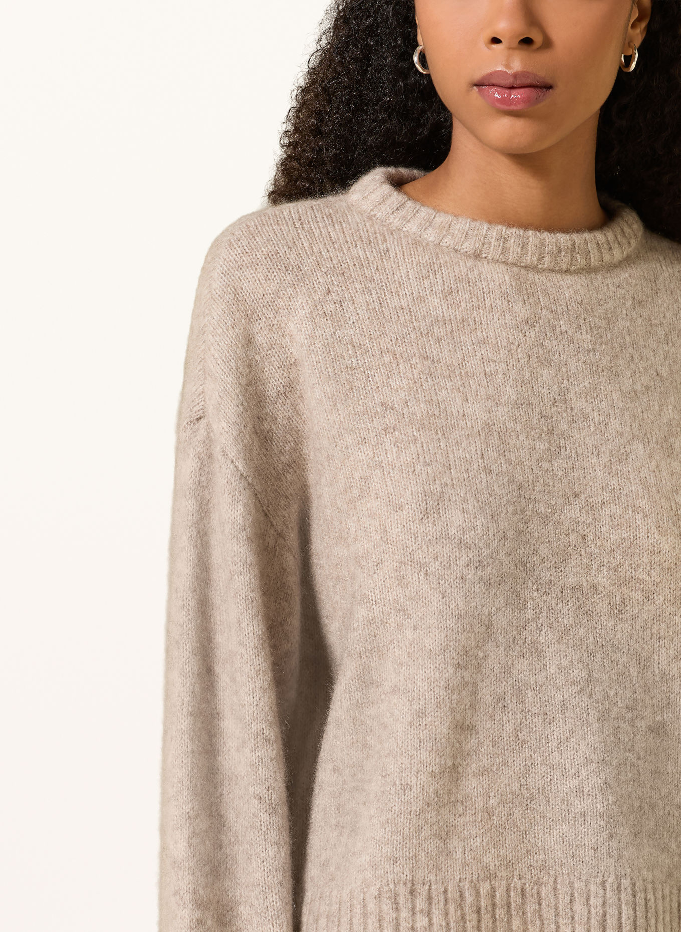 MRS & HUGS Pullover mit Cashmere: BEIGE