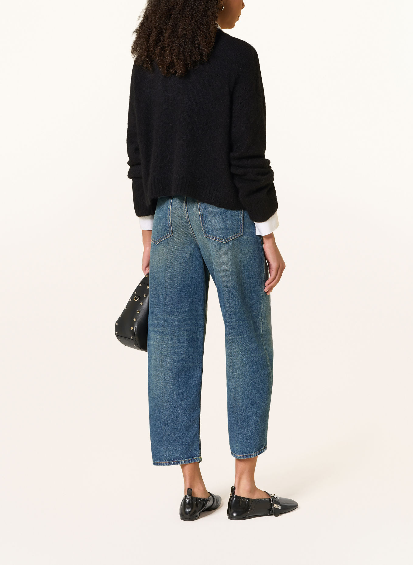 MRS & HUGS Pull en cachemire: NOIR
