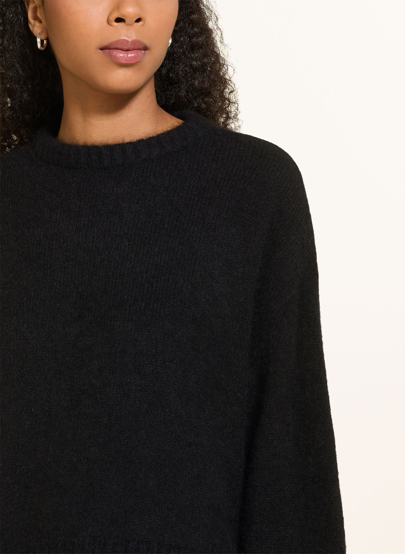 MRS & HUGS Pull en cachemire: NOIR