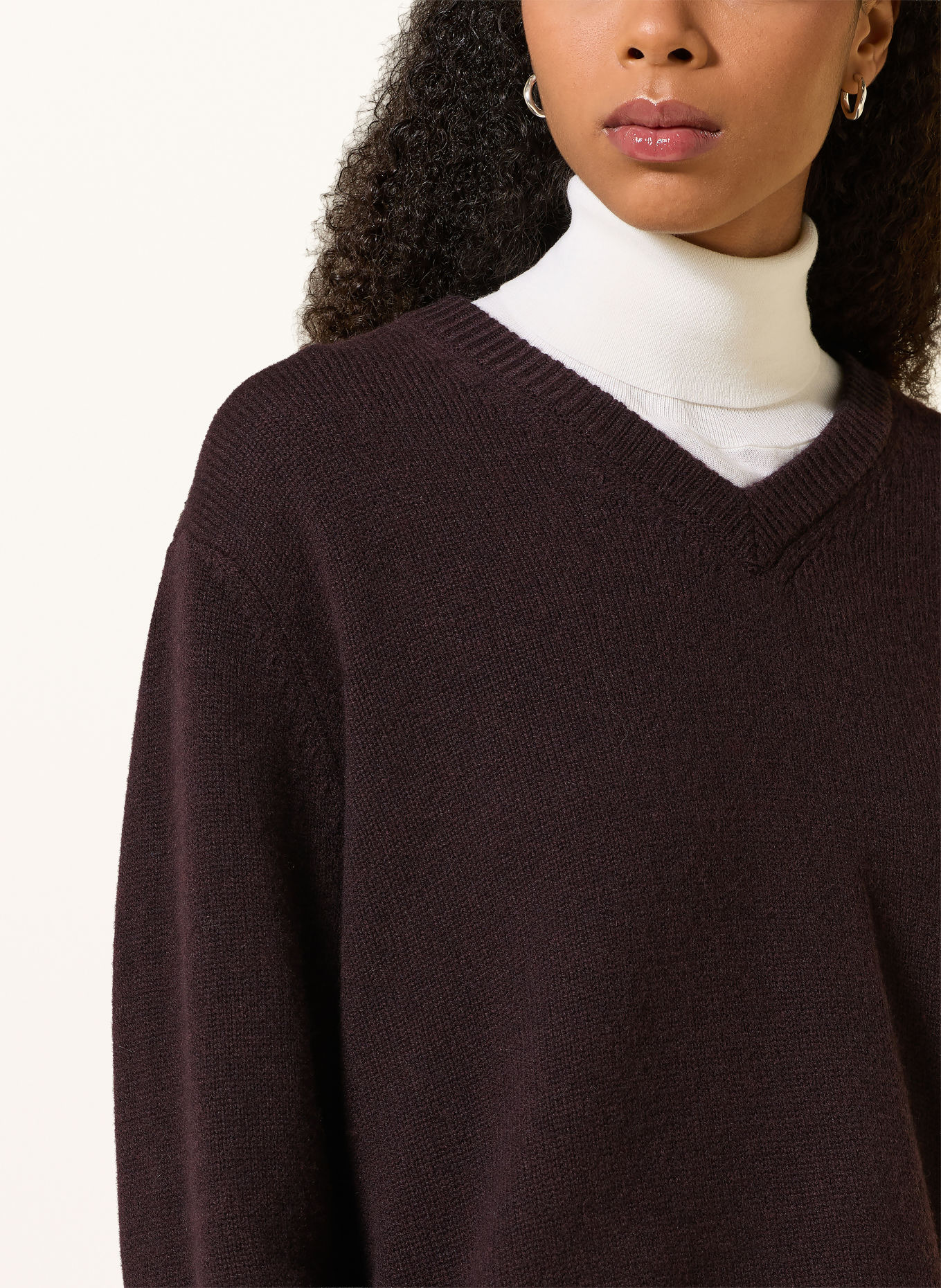 MRS & HUGS Pullover: DUNKELBRAUN