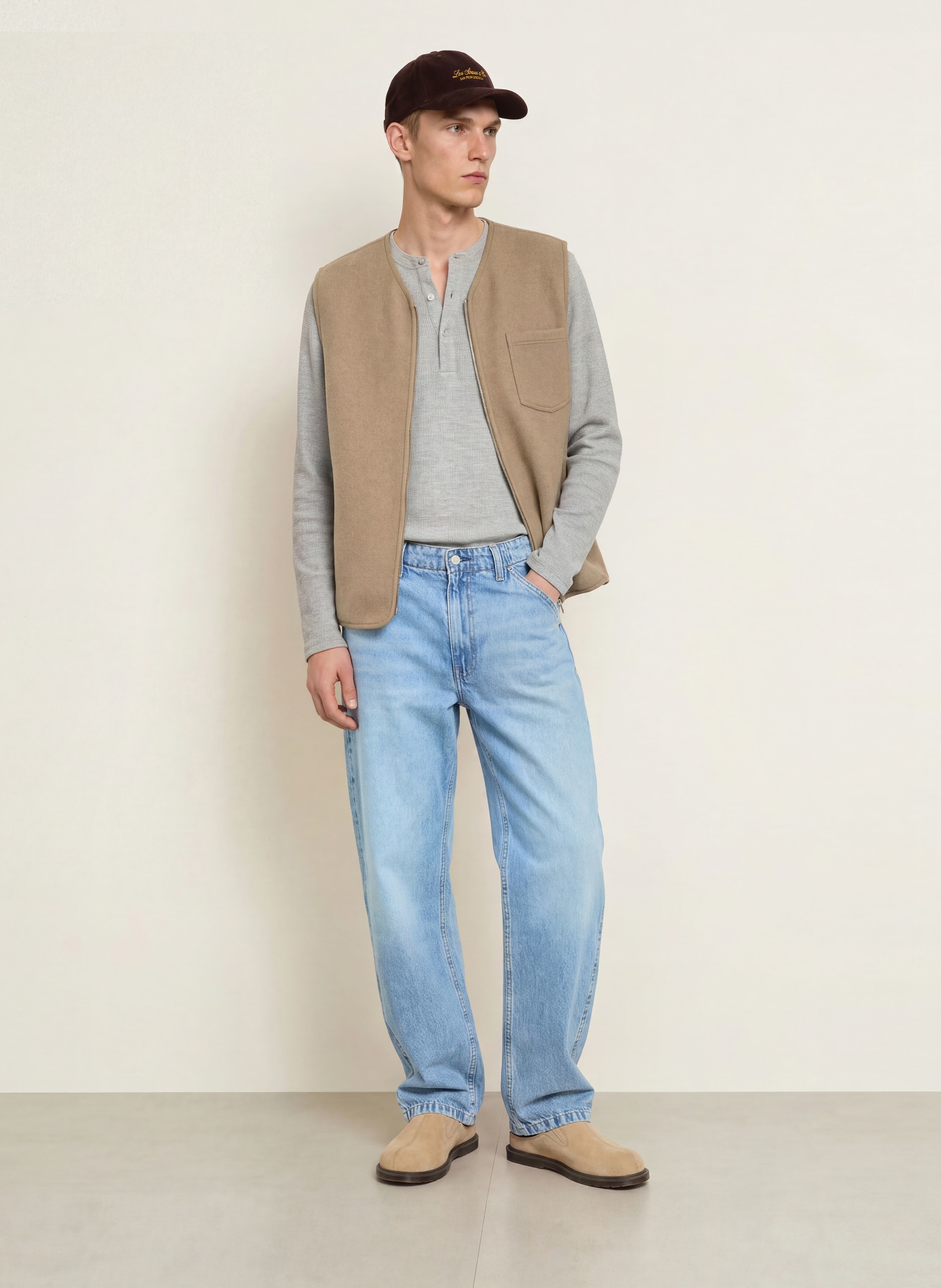 Levi's® Jeans BAGGY BARREL Baggy Fit: 09 Light Indigo - Worn In