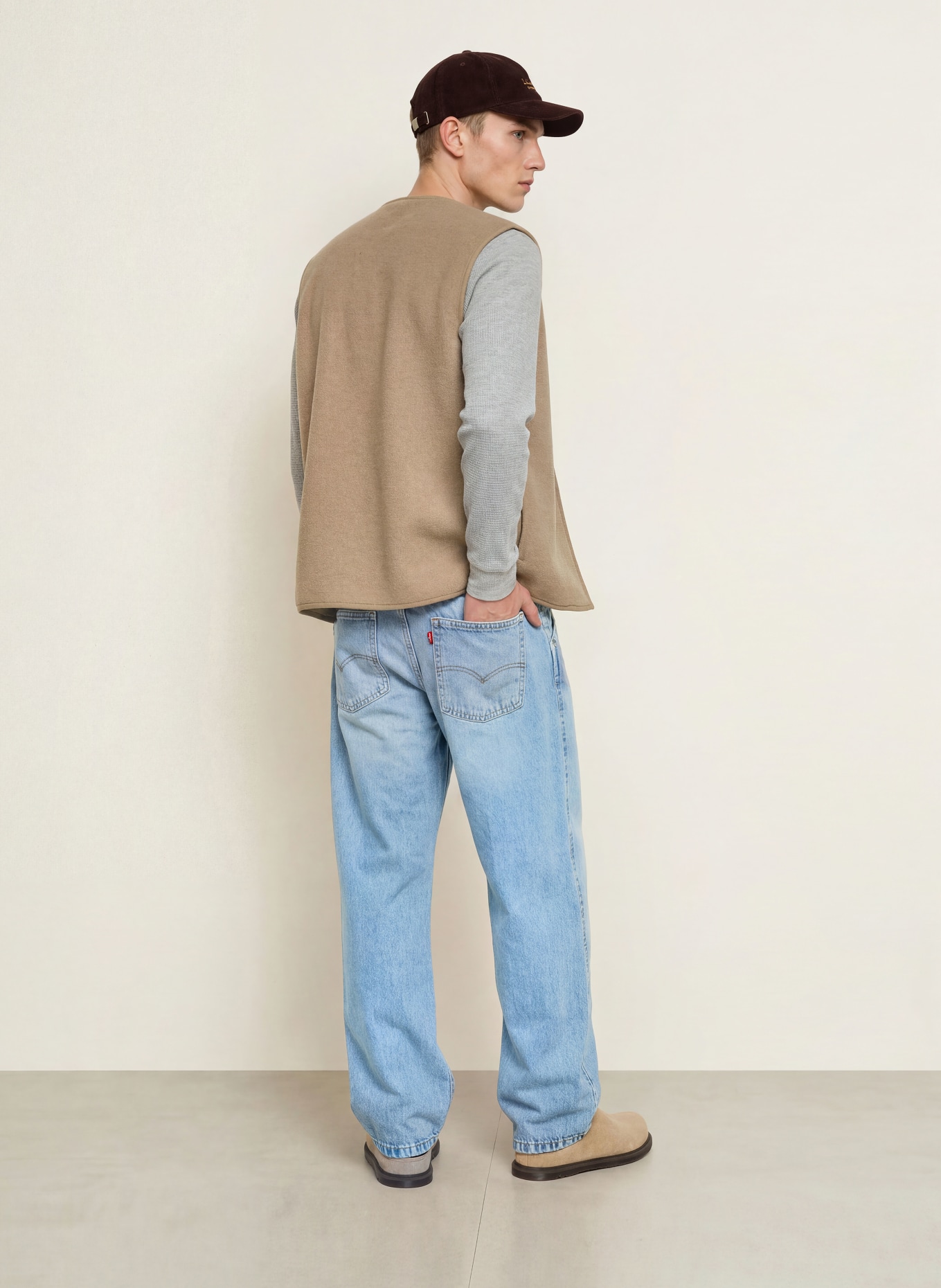 Levi's® Jeans BAGGY BARREL Baggy Fit: 09 Light Indigo - Worn In