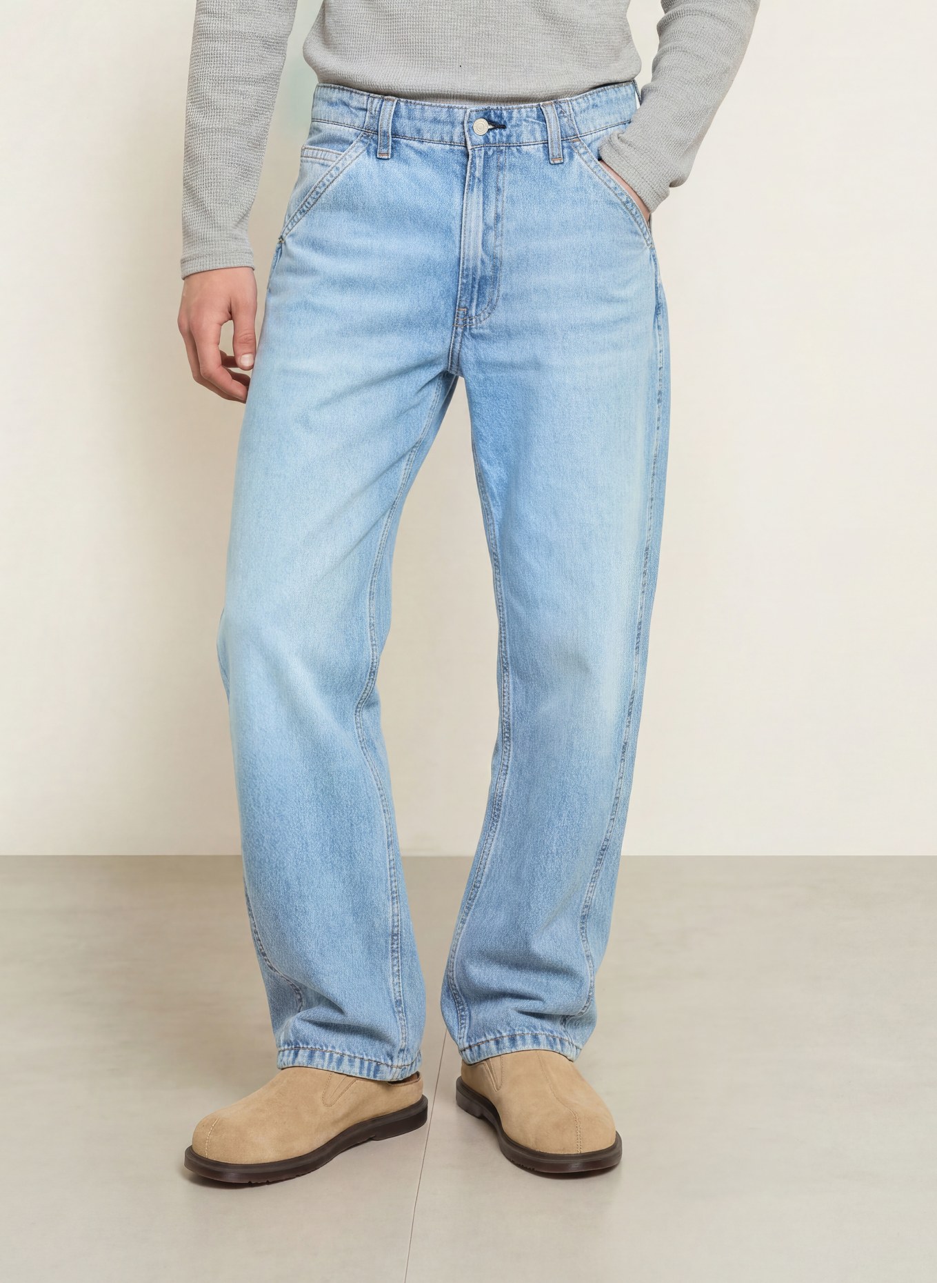 Levi's® Jeans BAGGY BARREL Baggy Fit: 09 Light Indigo - Worn In