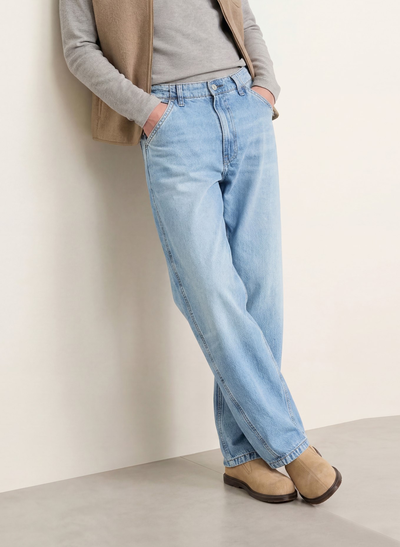 Levi's® Jeans BAGGY BARREL Baggy Fit: 09 Light Indigo - Worn In