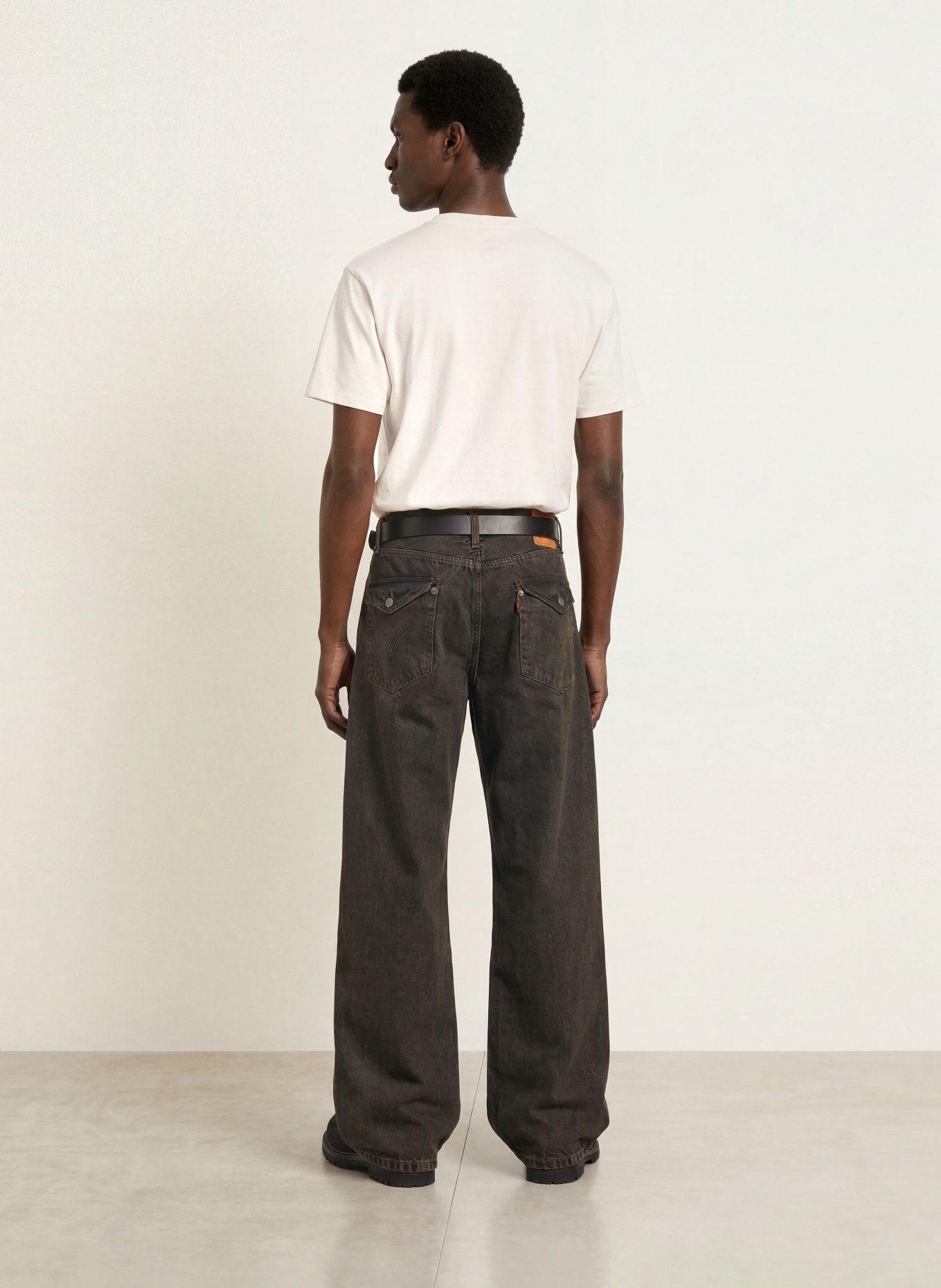 Levi's® Jean TWISTED BAGGY WIDE LEG, coupe large: 00 Blacks