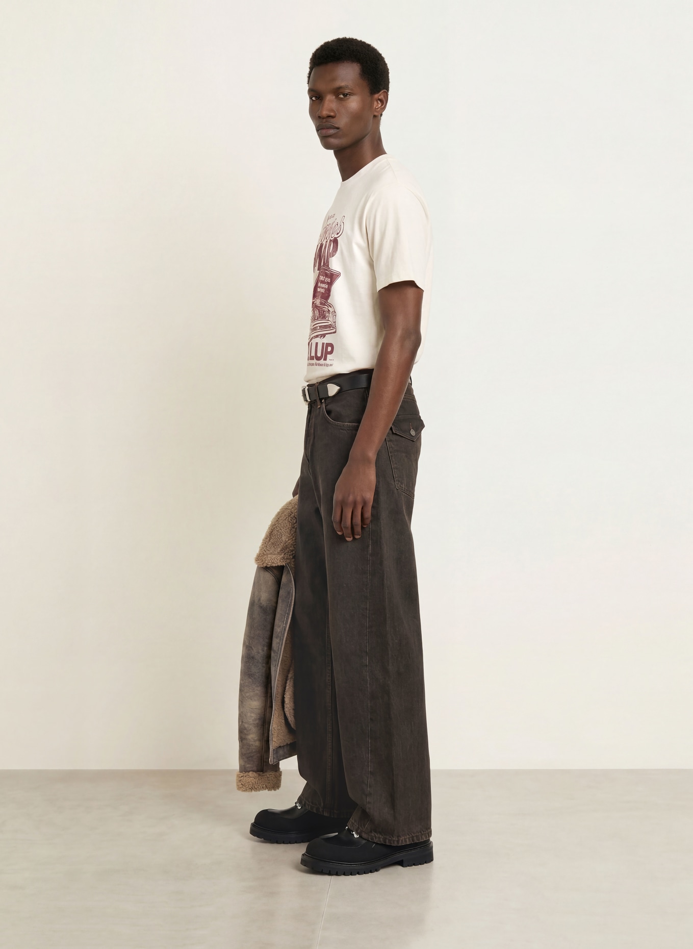 Levi's® Jean TWISTED BAGGY WIDE LEG, coupe large: 00 Blacks