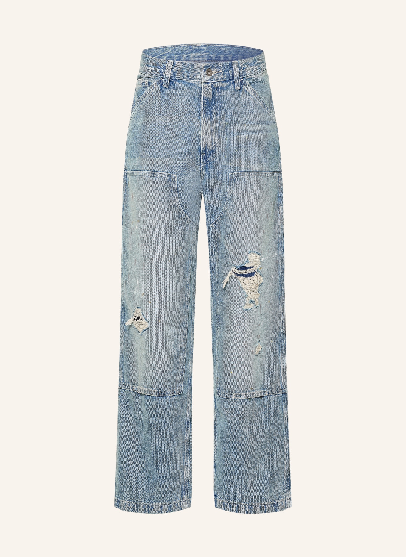 Levi's® Jean destroy 568, coupe ample: 20 Med Indigo - Worn In