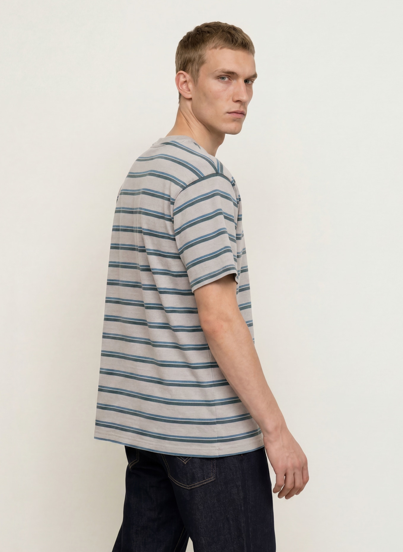 Levi's® Tricou: GRI / ALBASTRU