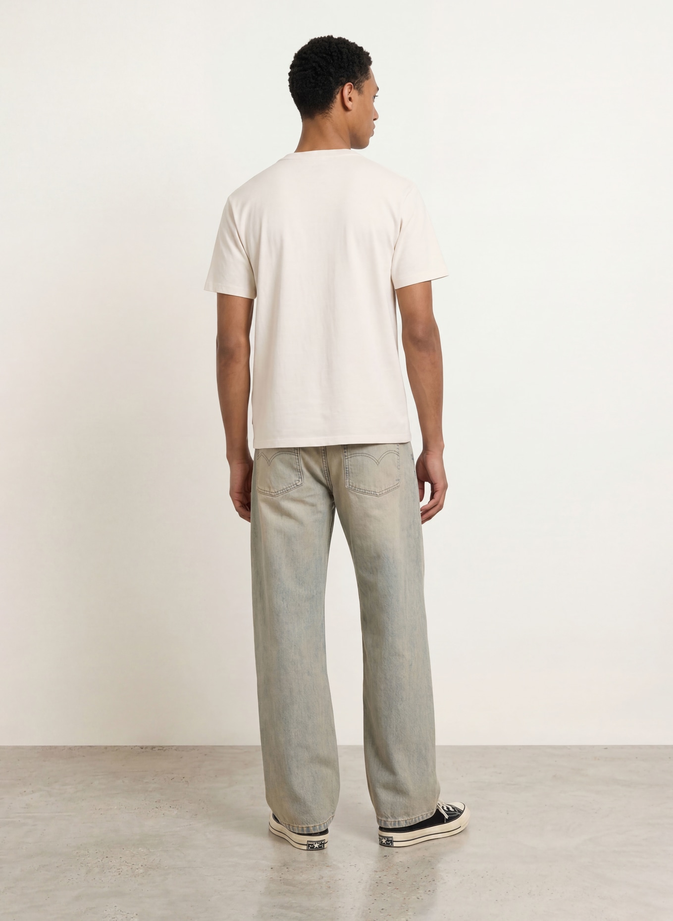Levi's® T-shirt: VIT / BRUN