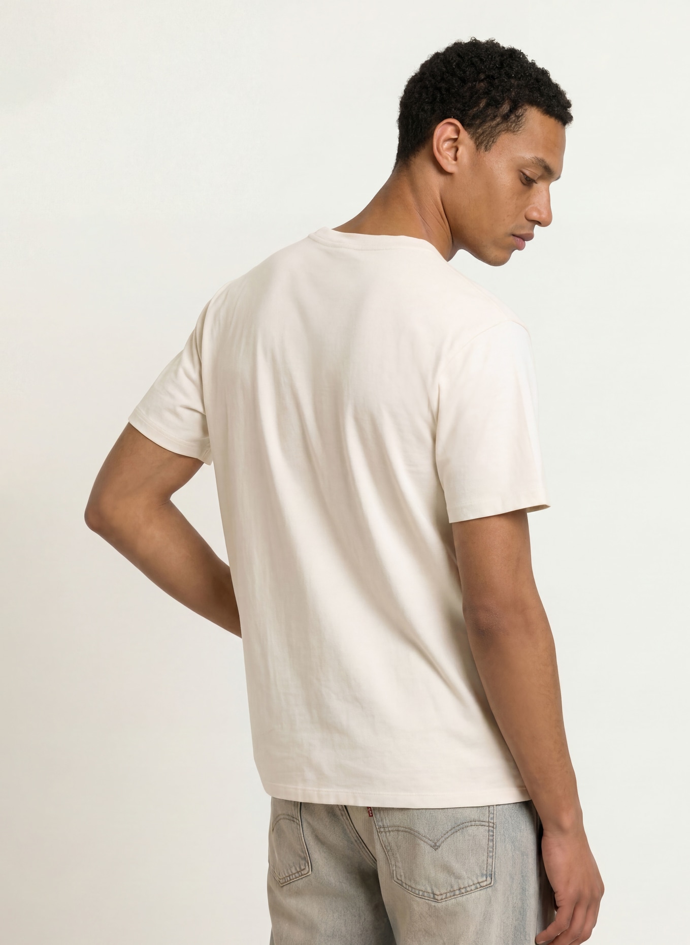 Levi's® T-shirt: VIT / BRUN