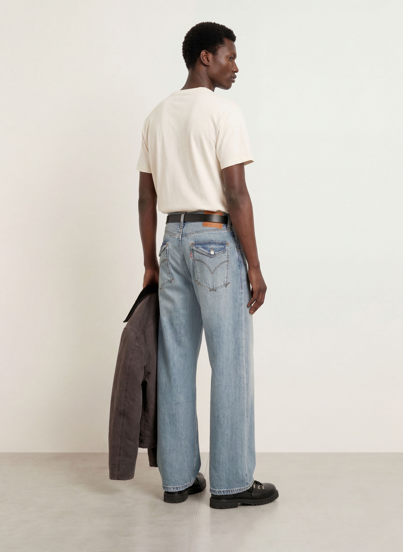 Levi's® Jeans TWISTED BAGGY Wide Fit: 01 Light Indigo - Worn In