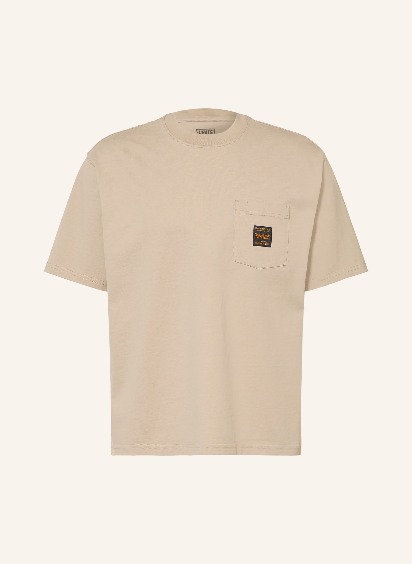 Levi's® T-Shirt: BEIGE