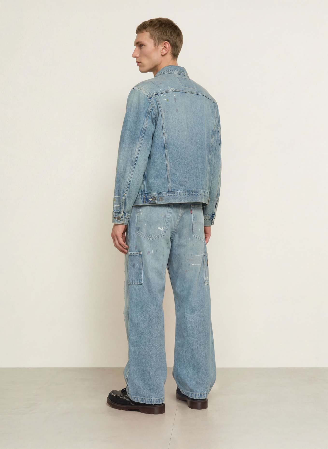 Levi's® Jeansjacka SUNRISE TRUCKER: 31 Med Indigo - Worn In