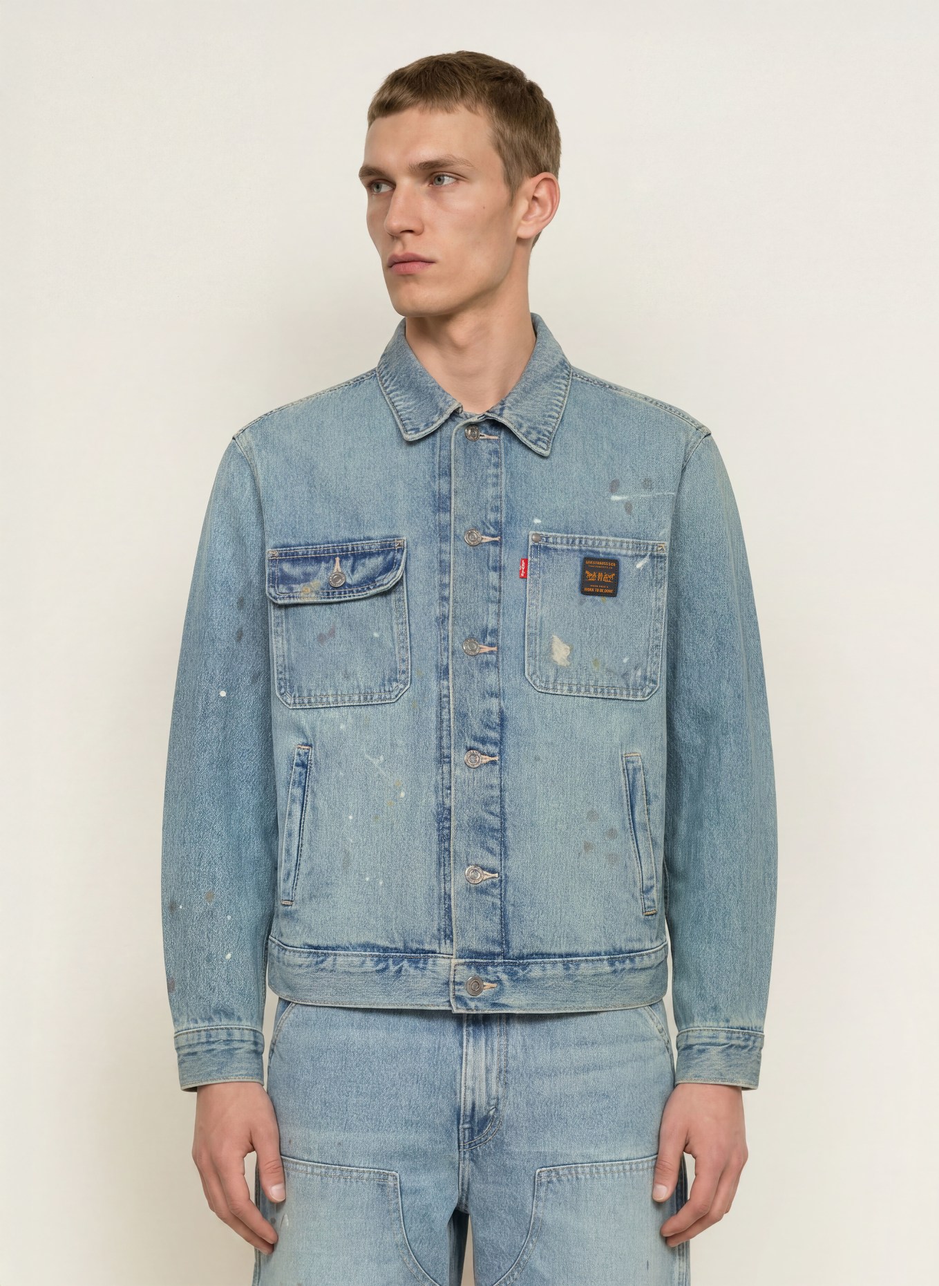 Levi's® Jeansjacka SUNRISE TRUCKER: 31 Med Indigo - Worn In