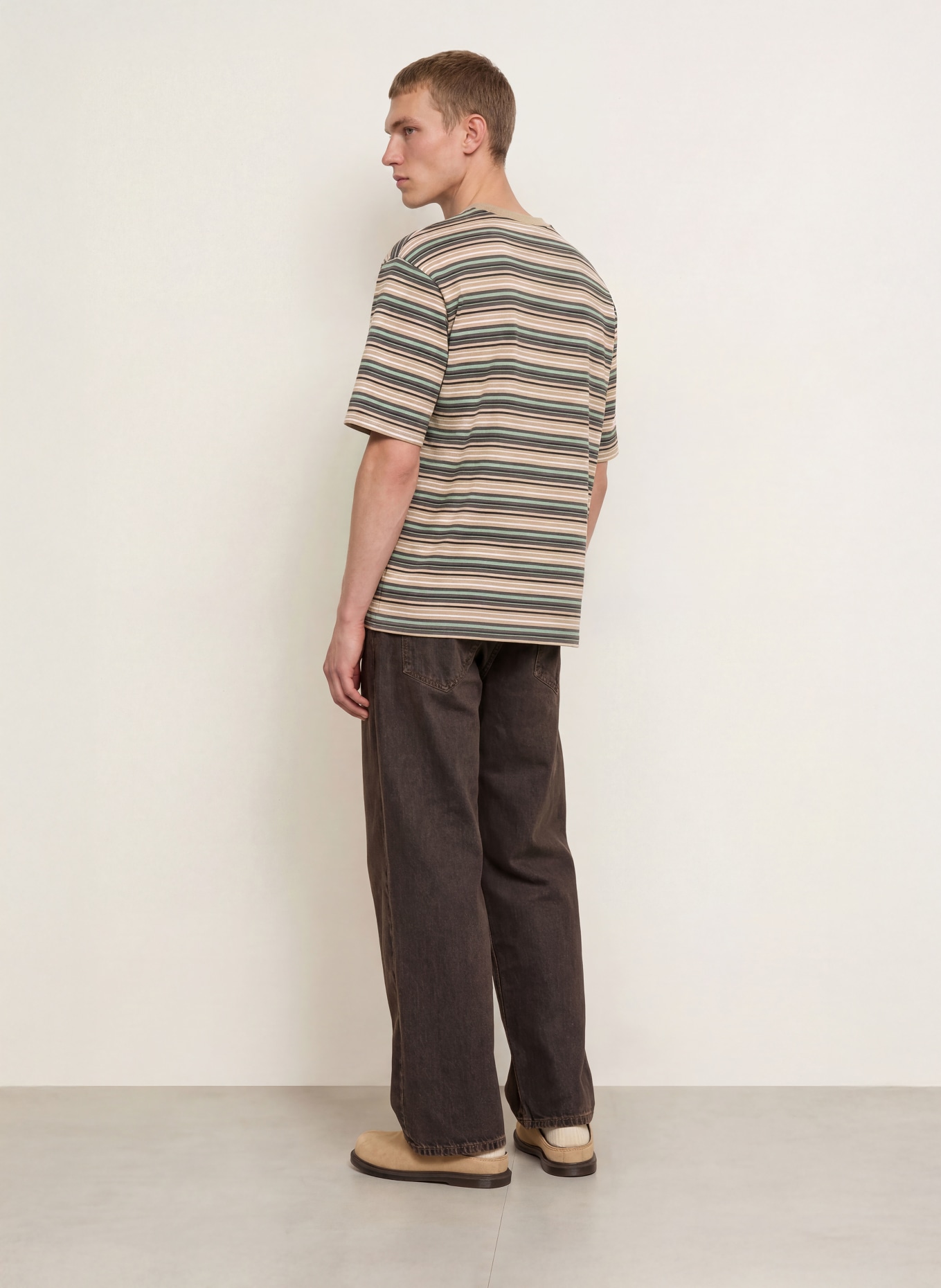 Levi's® WORKWEAR POCKET T-shirt: BEIGE / DARK GRAY / LIGHT GREEN