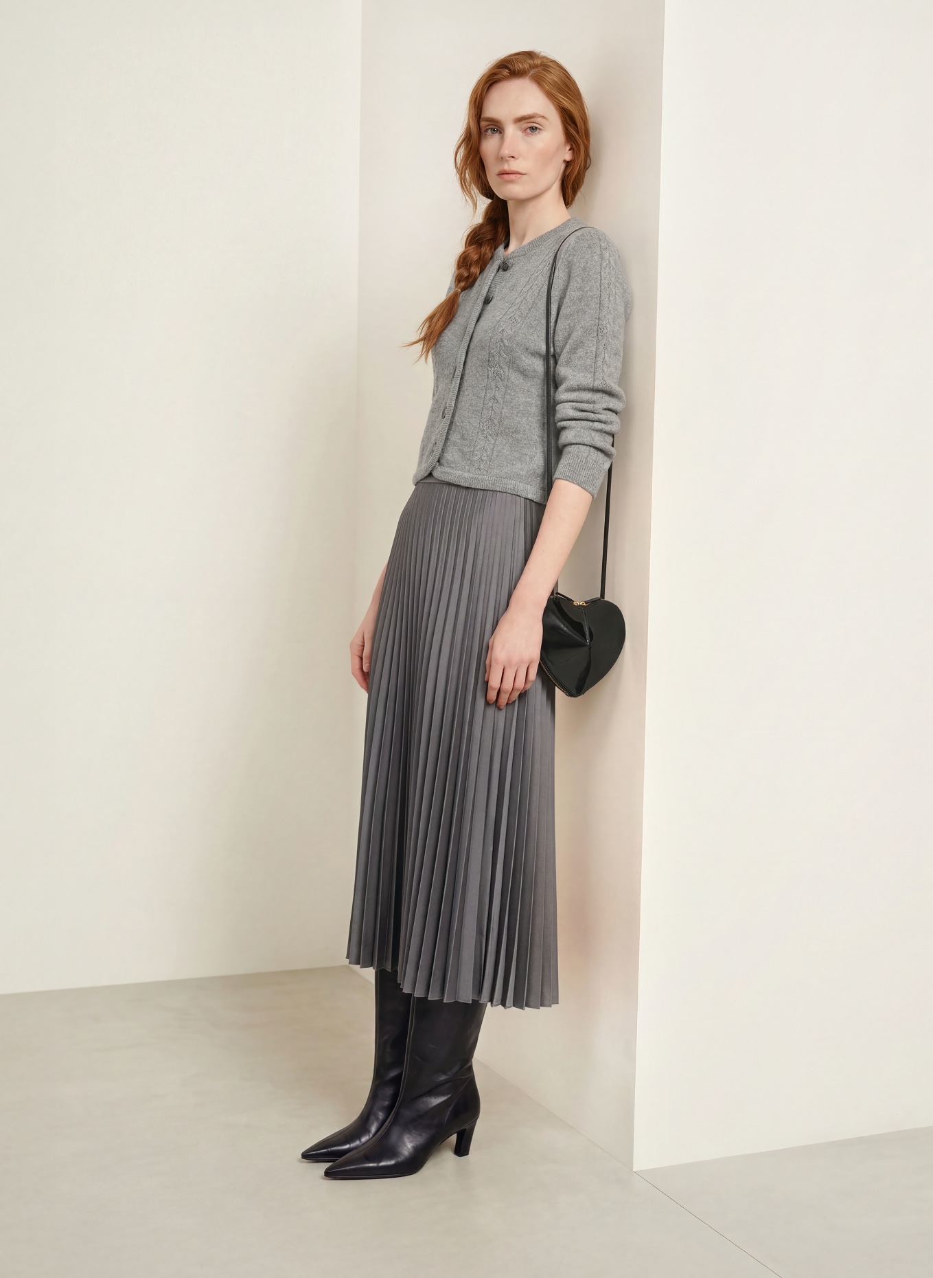 Johann & Johanna Cardigan: GRAY