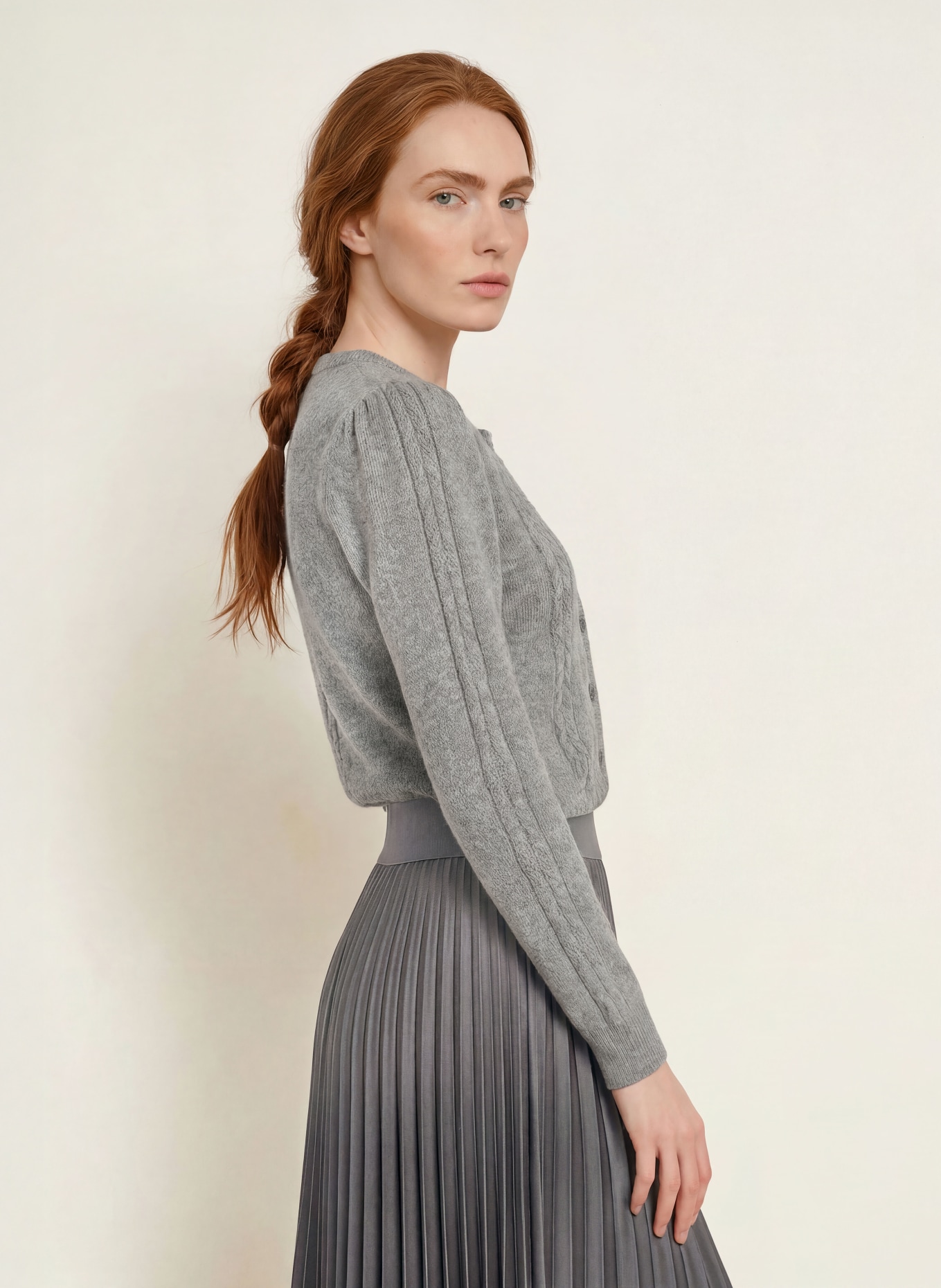 Johann & Johanna Cardigan: GRAY