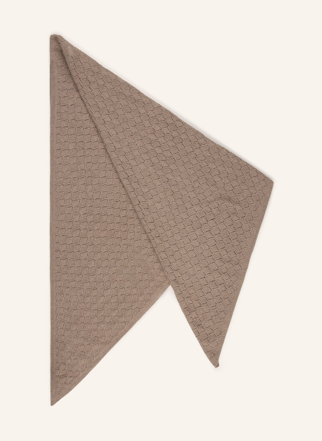 Johann & Johanna Foulard triangulaire: BEIGE