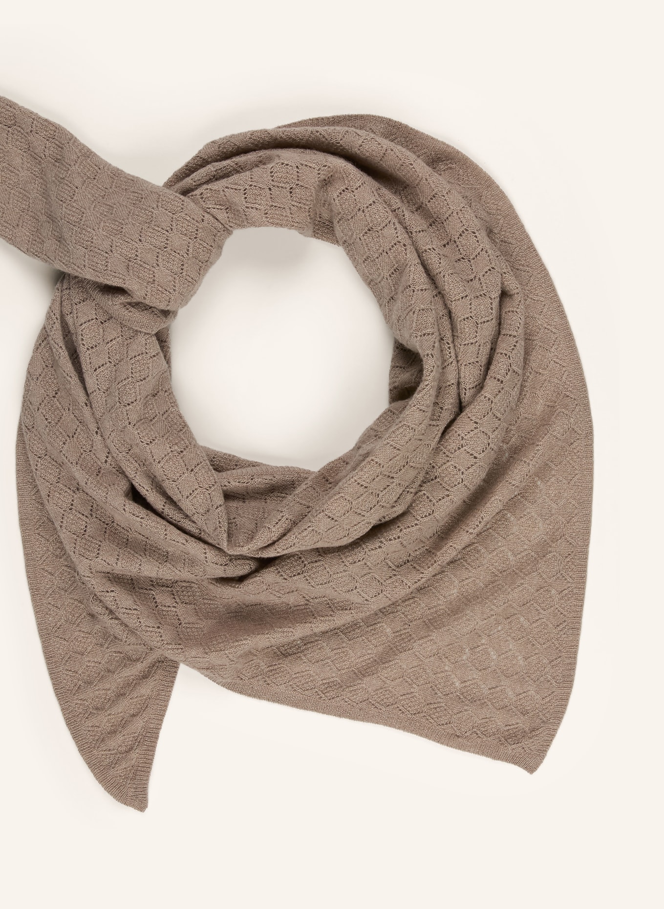 Johann & Johanna Foulard triangulaire: BEIGE