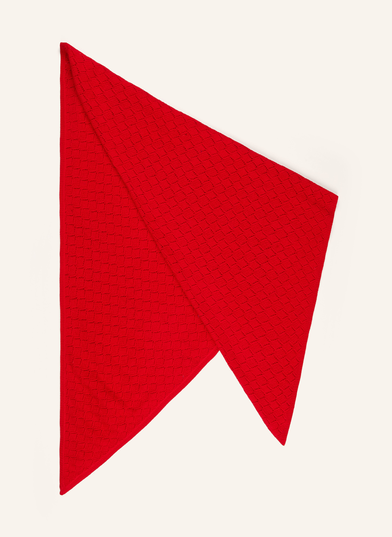 Johann & Johanna Foulard triangulaire: ROUGE