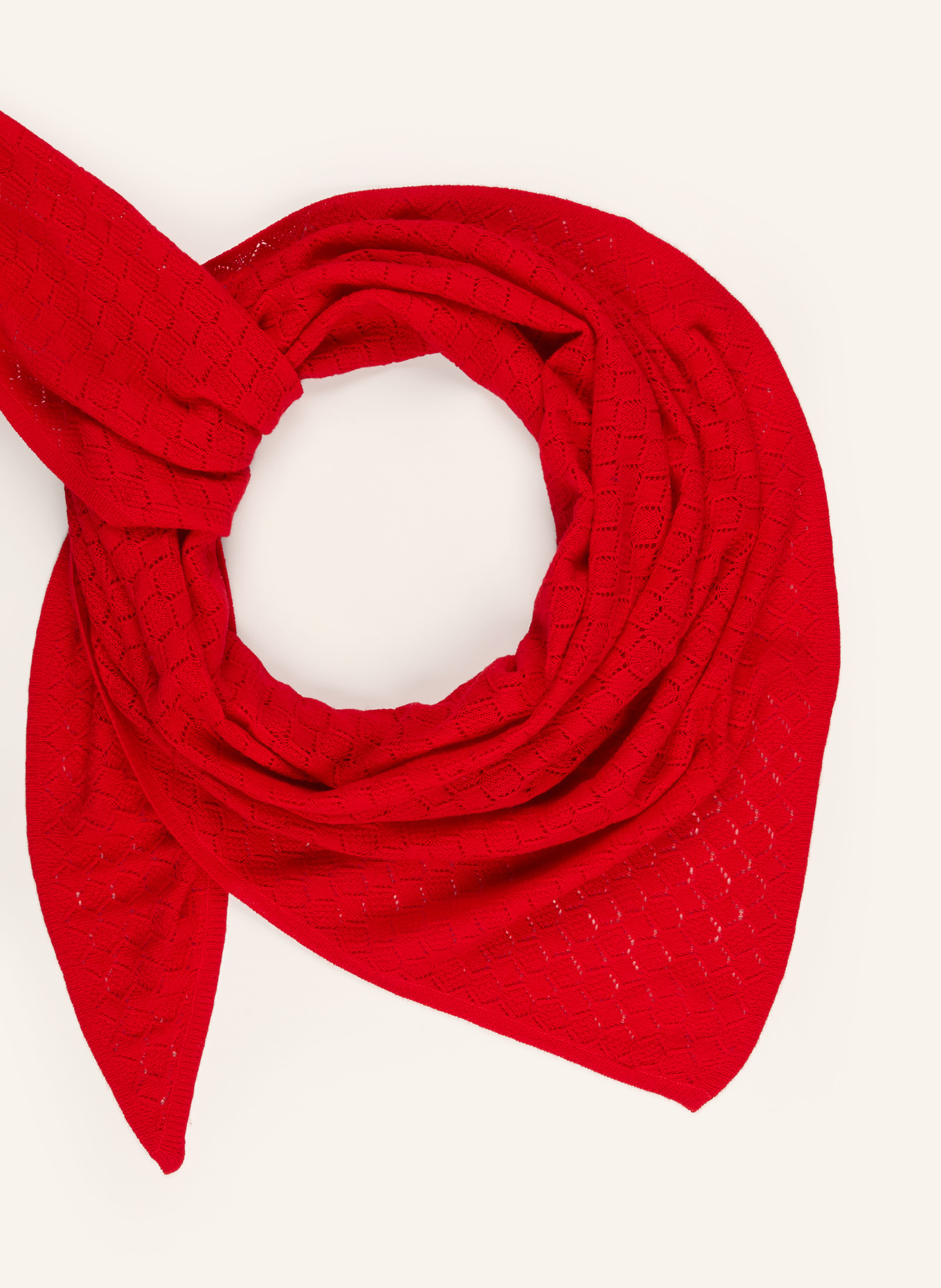 Johann & Johanna Foulard triangulaire: ROUGE