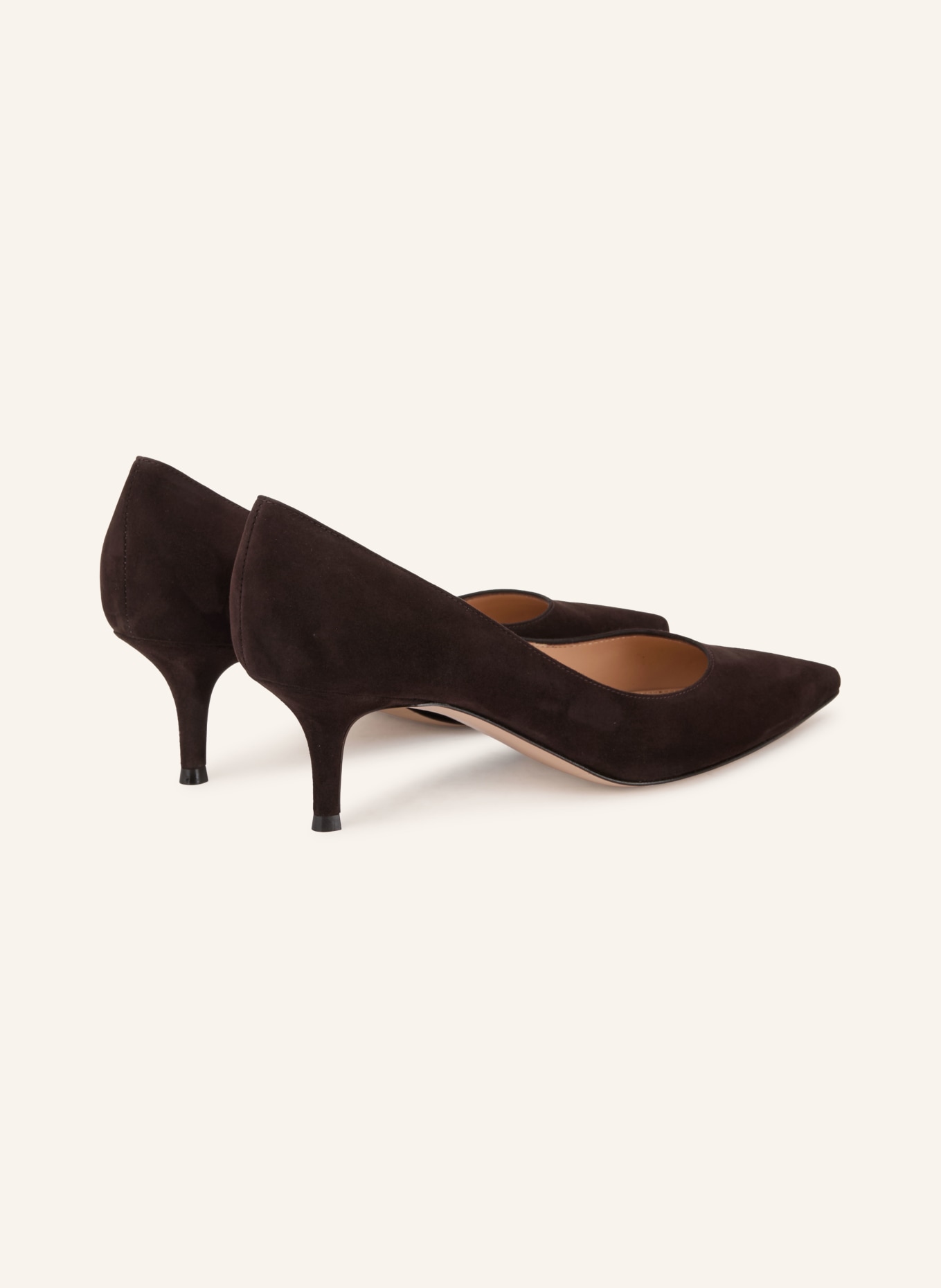 Gianvito Rossi Escarpins GIANVITO 55: MARRON FONCÉ