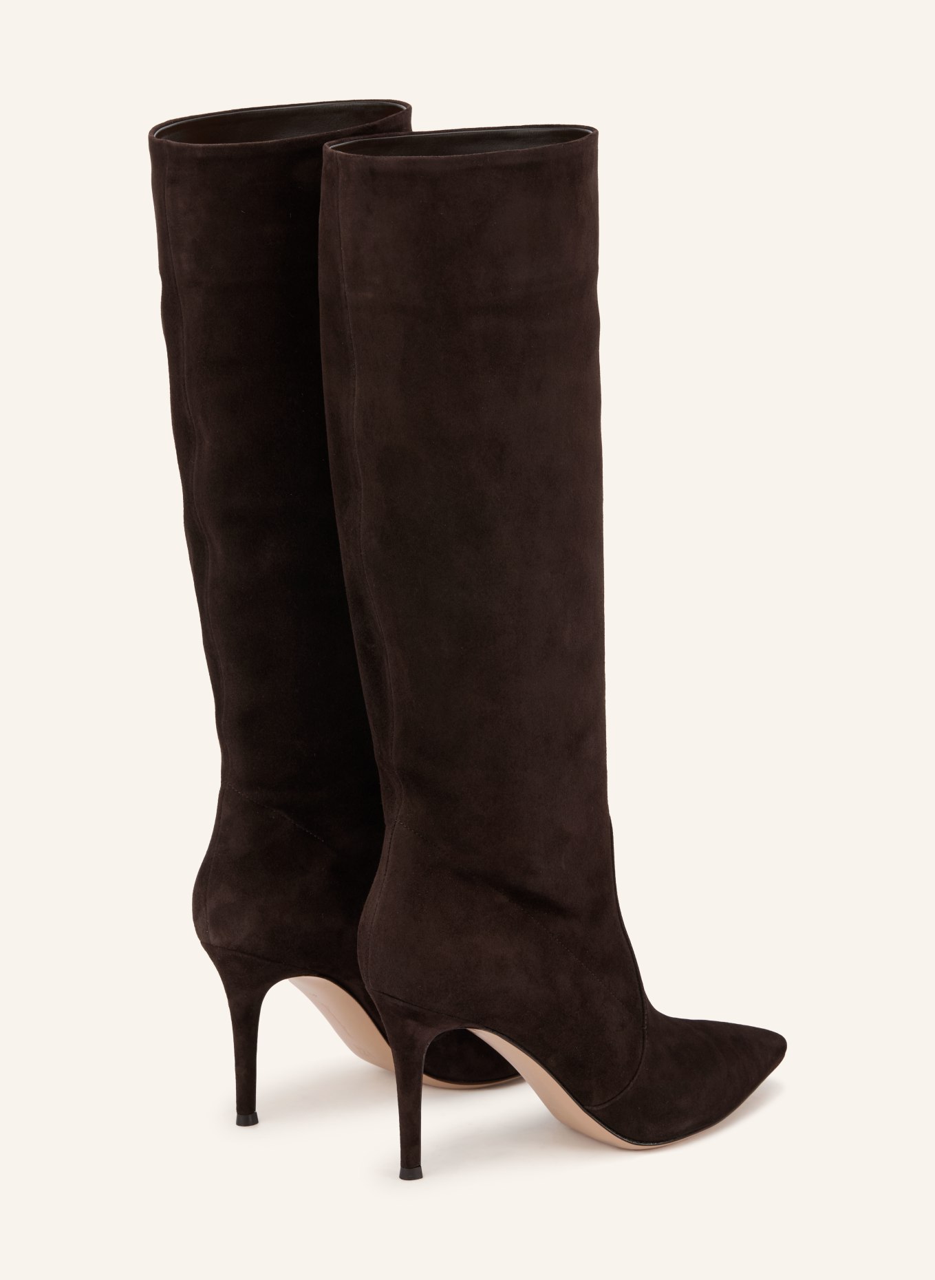 Gianvito Rossi Bottes HANSEN: MARRON