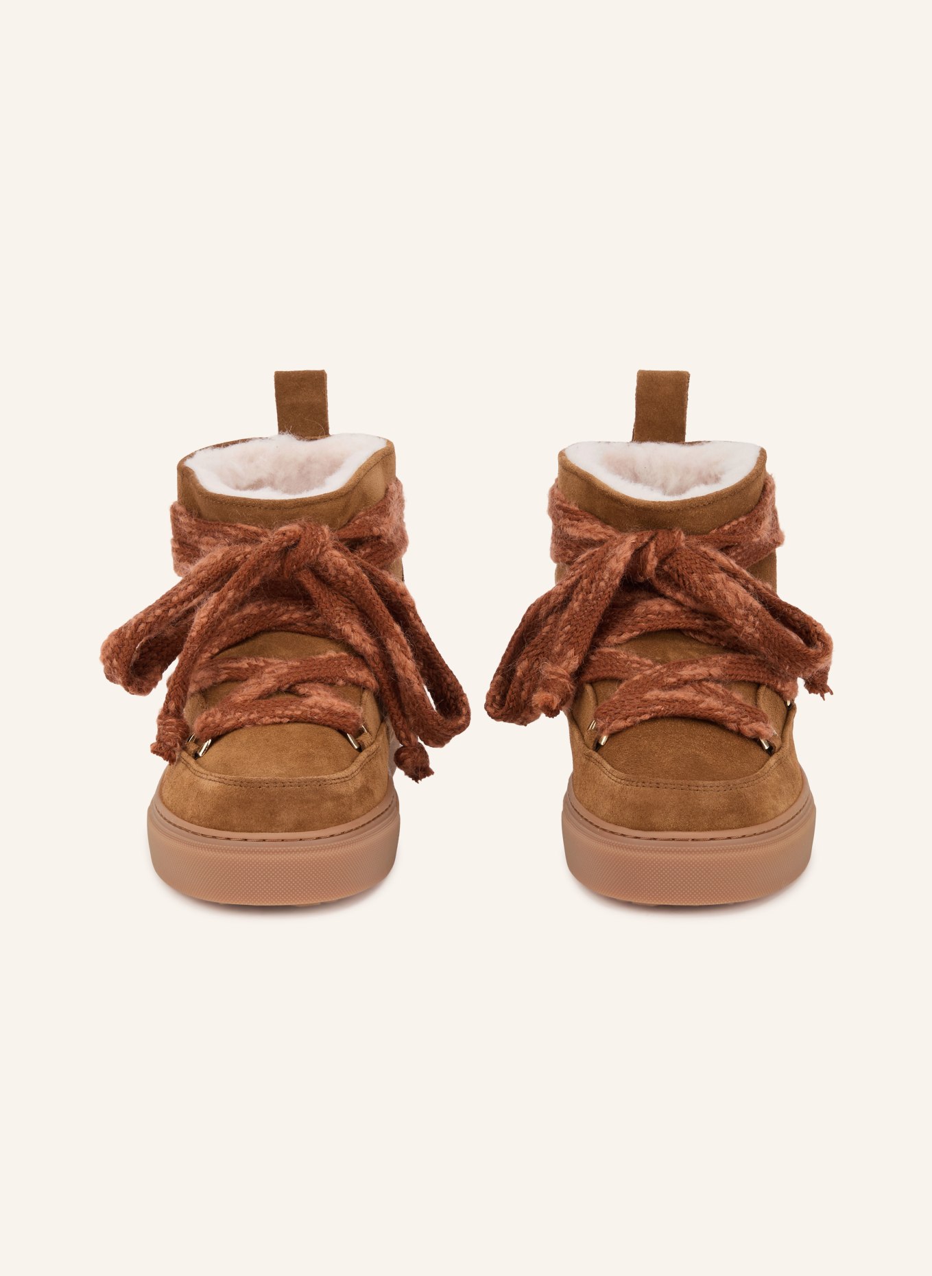 INUIKII Boots CLASSIC LOW: MARRON / OR