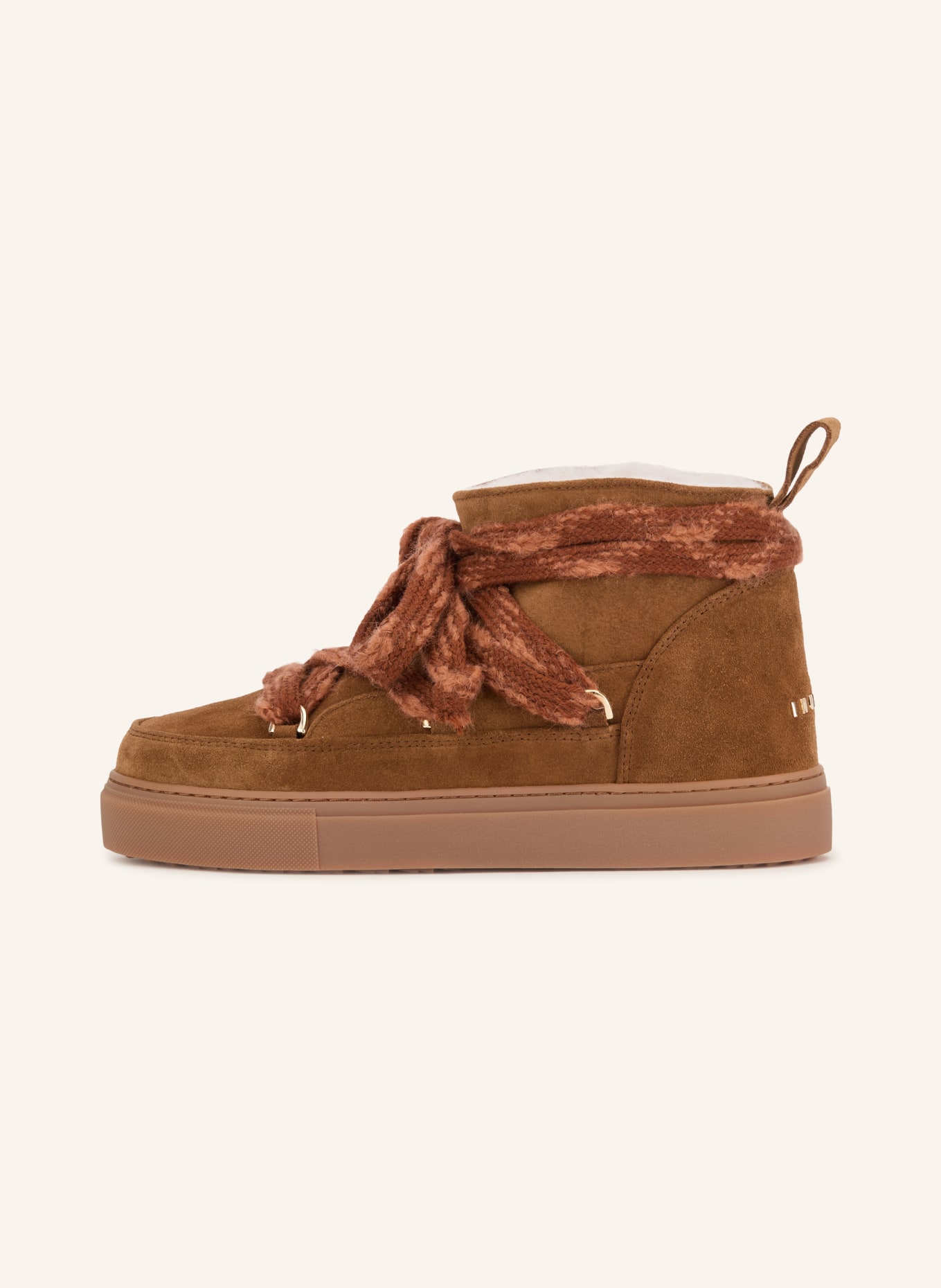 INUIKII Boots CLASSIC LOW: MARRON / OR