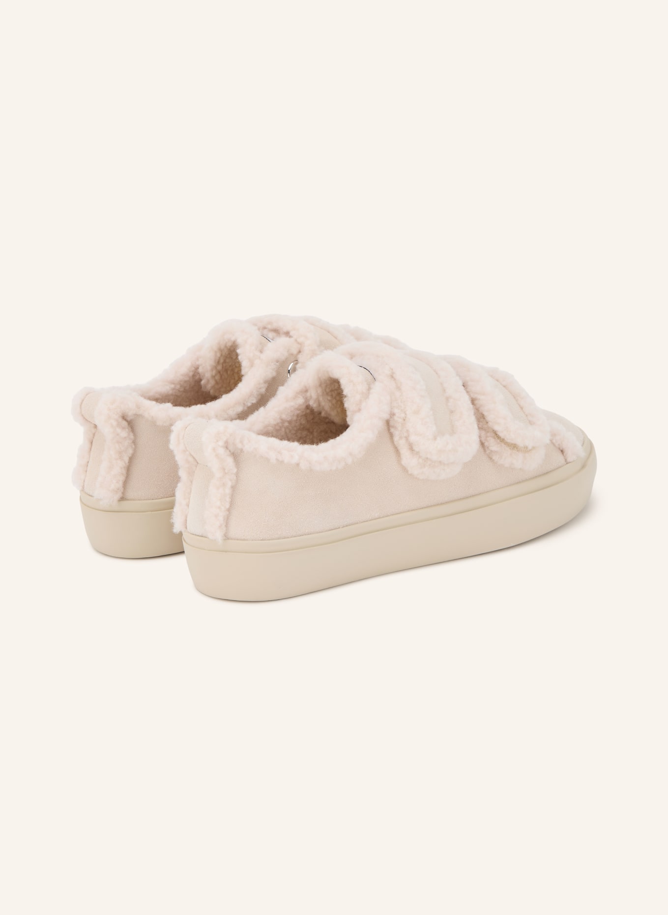 INUIKII Sneakers VELCRO LOW: CRÈME