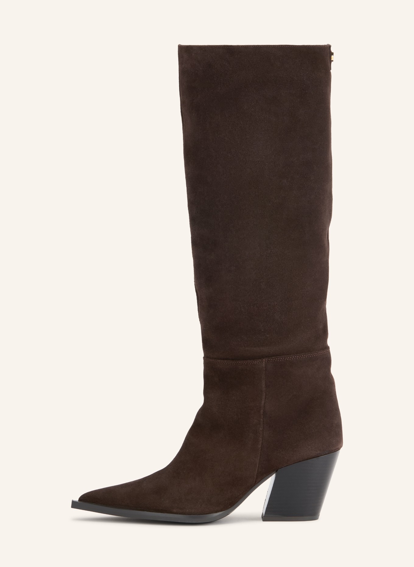 STEVE MADDEN Kowbojki MENTHE: CIEMNOBRĄZOWY / ZŁOTY