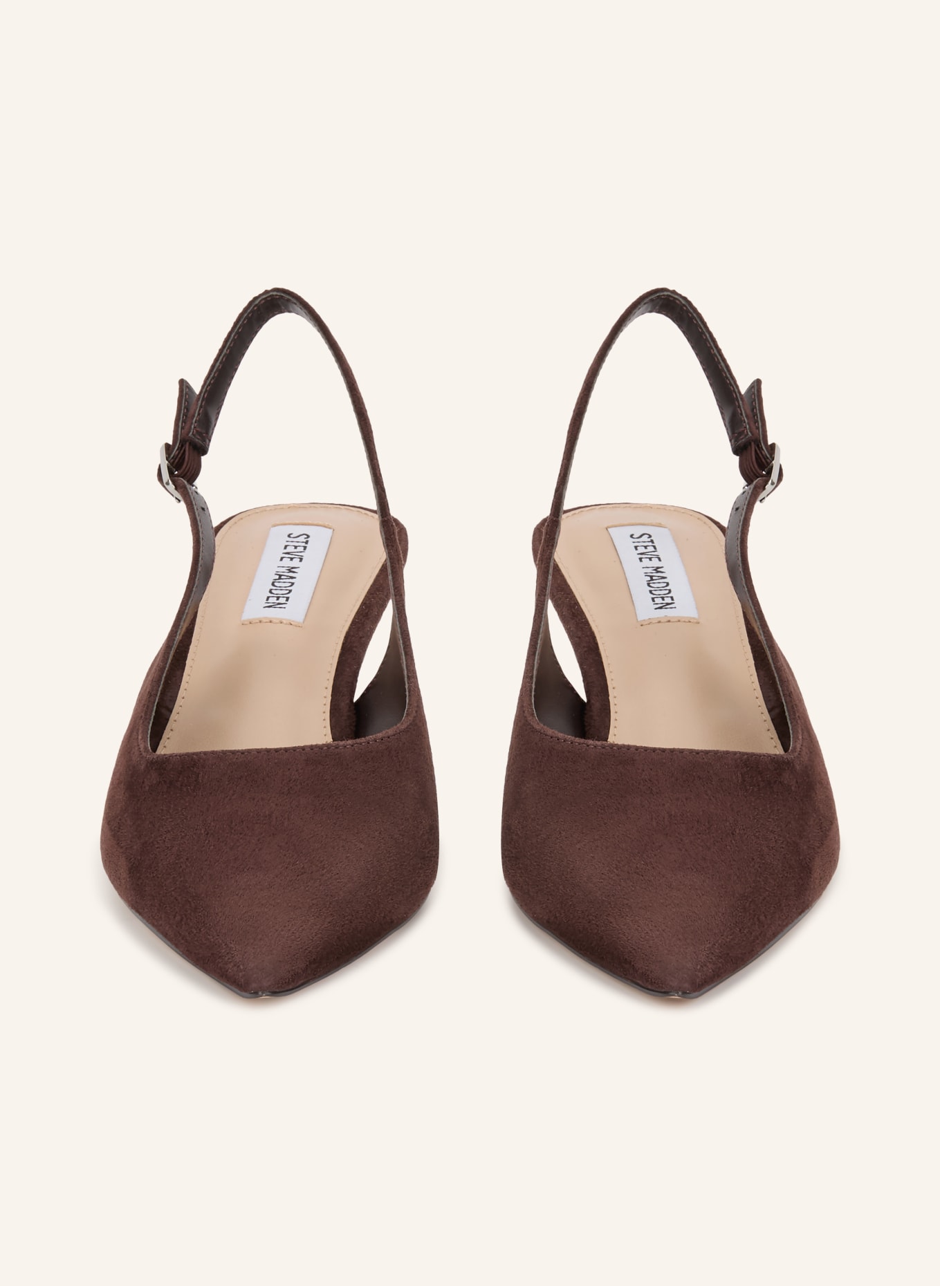 STEVE MADDEN Czółenka typu slingback KORRA: CIEMNOBRĄZOWY