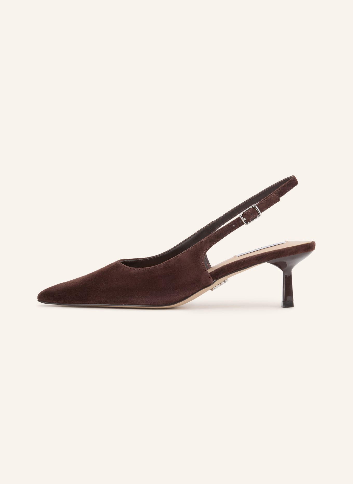 STEVE MADDEN Czółenka typu slingback KORRA: CIEMNOBRĄZOWY