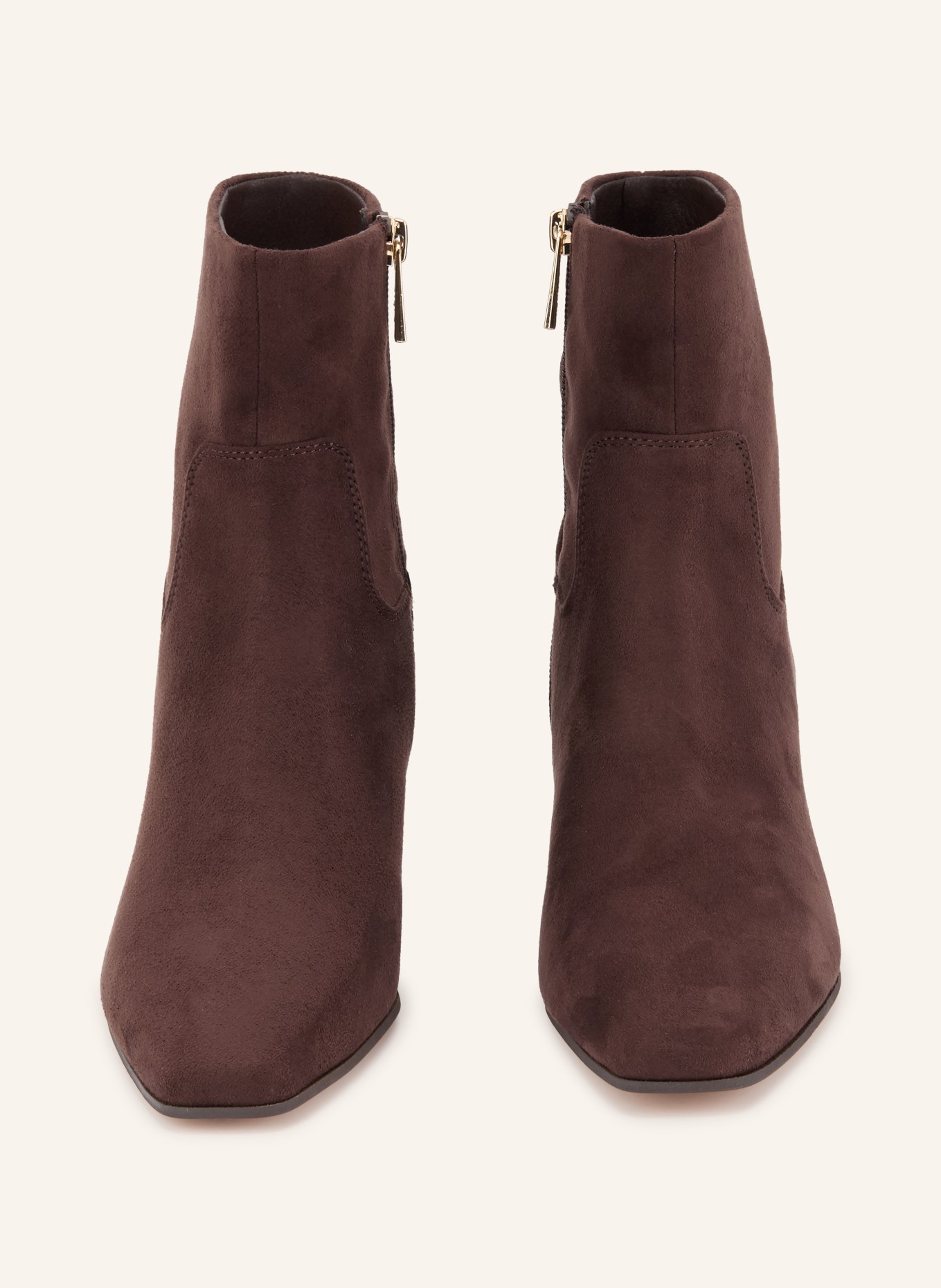 STEVE MADDEN Kotníkové boty DAVIS: TMAVĚ HNĚDÁ