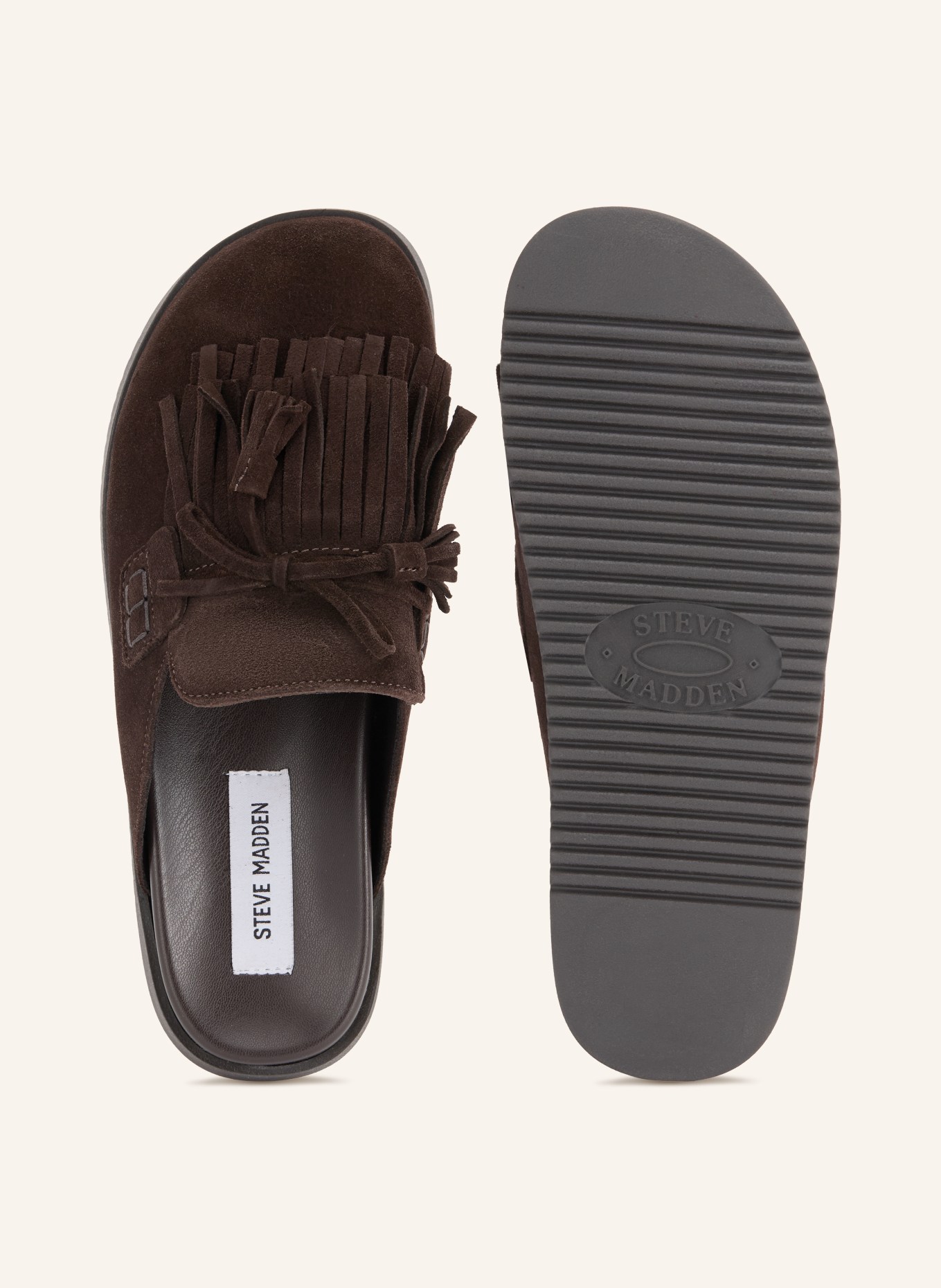 STEVE MADDEN Muiltjes MAUREA: MARRON FONCÉ