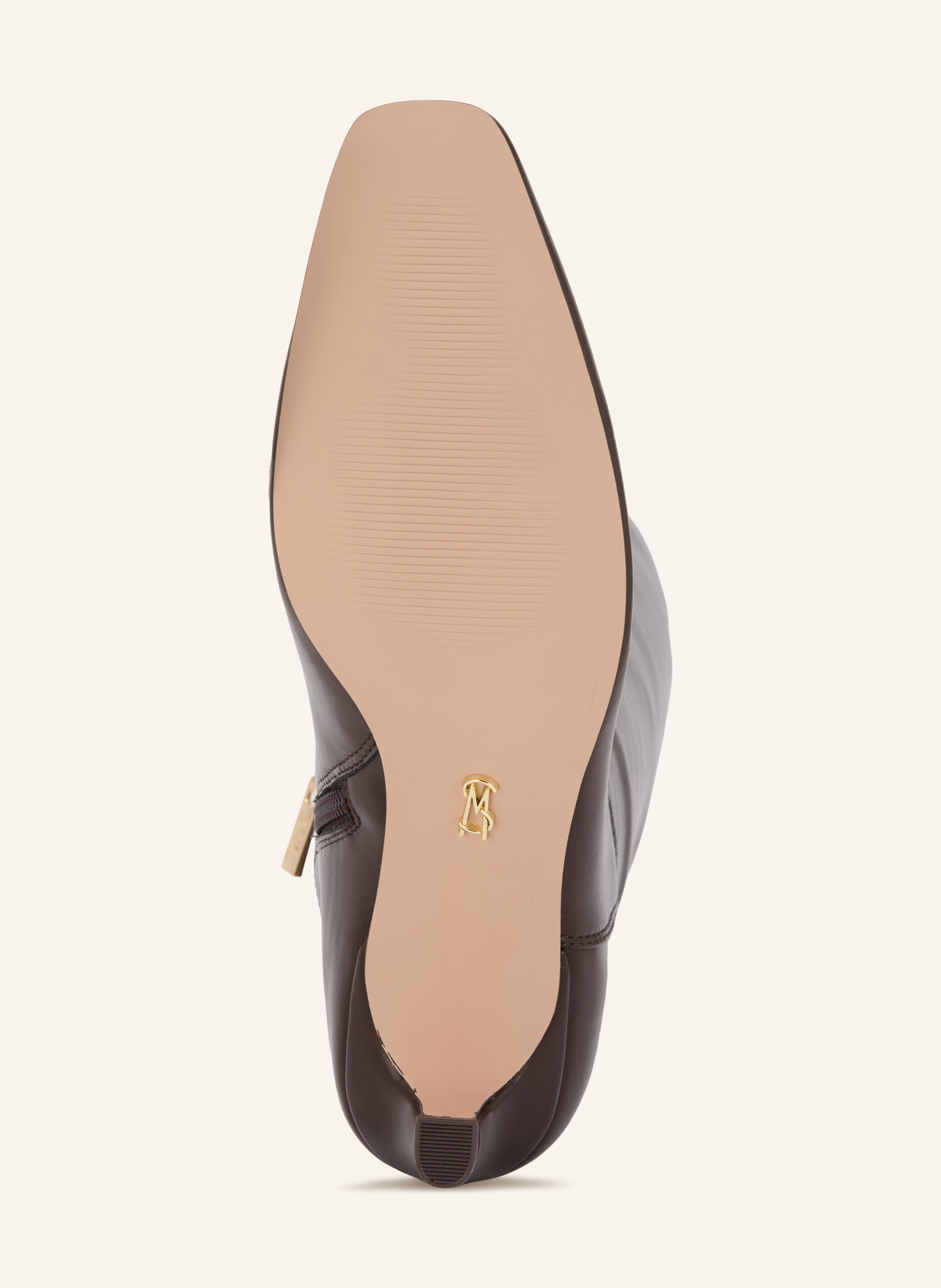 STEVE MADDEN Bottes NEW DAVIS: MARRON FONCÉ