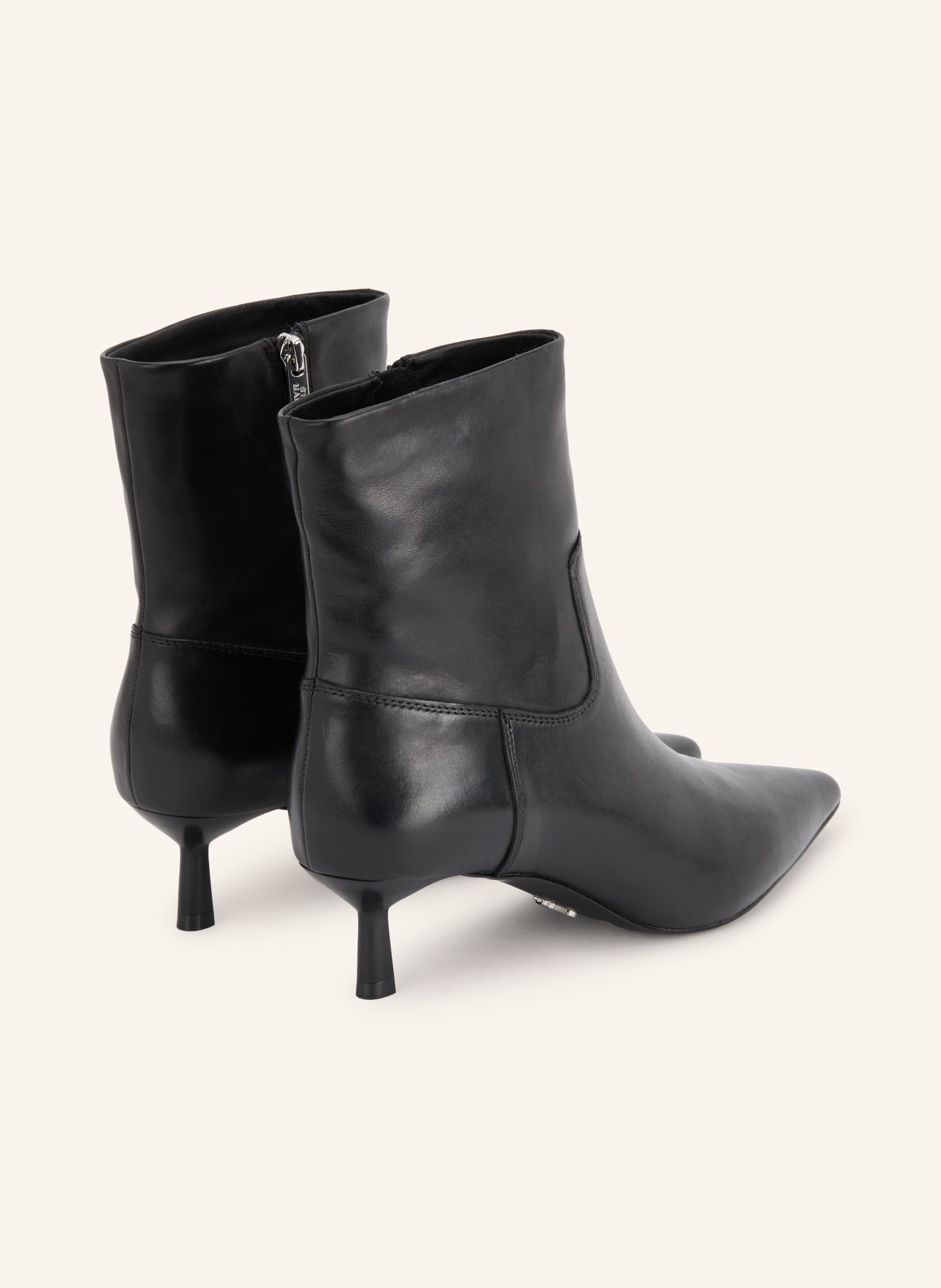 STEVE MADDEN Botki REBELLA-S: CZARNY / SREBRNY