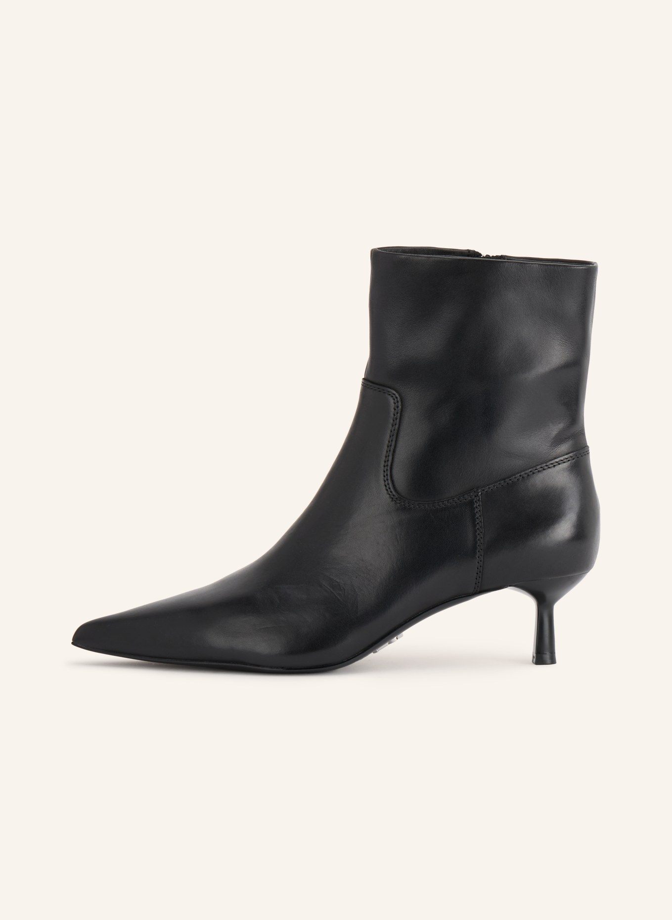 STEVE MADDEN Botki REBELLA-S: CZARNY / SREBRNY