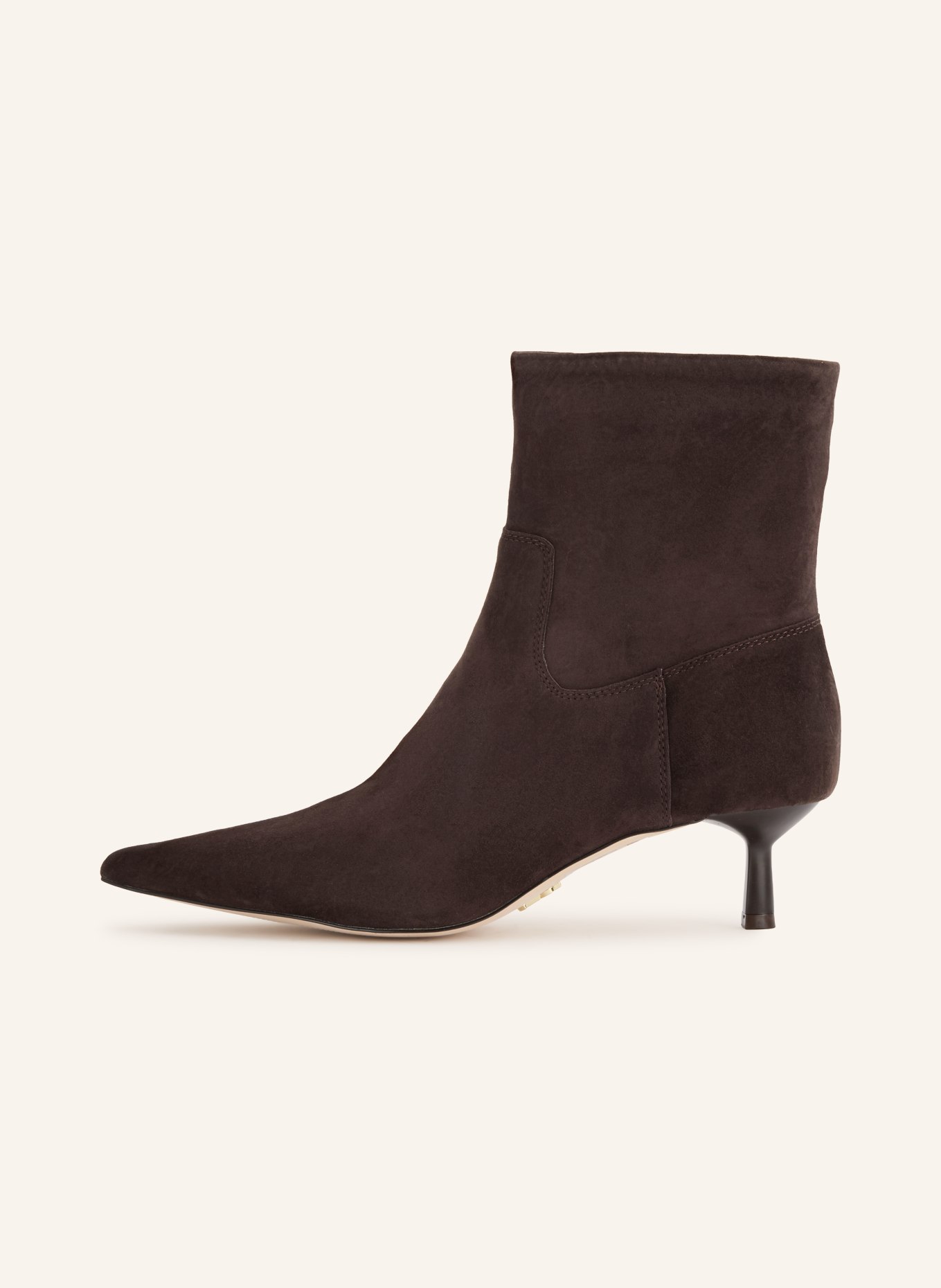 STEVE MADDEN Botki REBELLA-S: CIEMNOBRĄZOWY / ZŁOTY