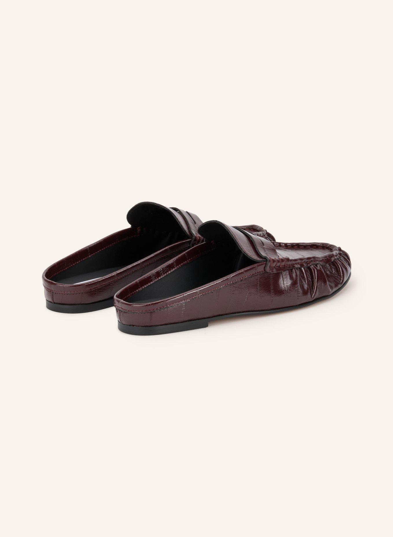 STEVE MADDEN Mules RAFE: ROUGE FONCÉ