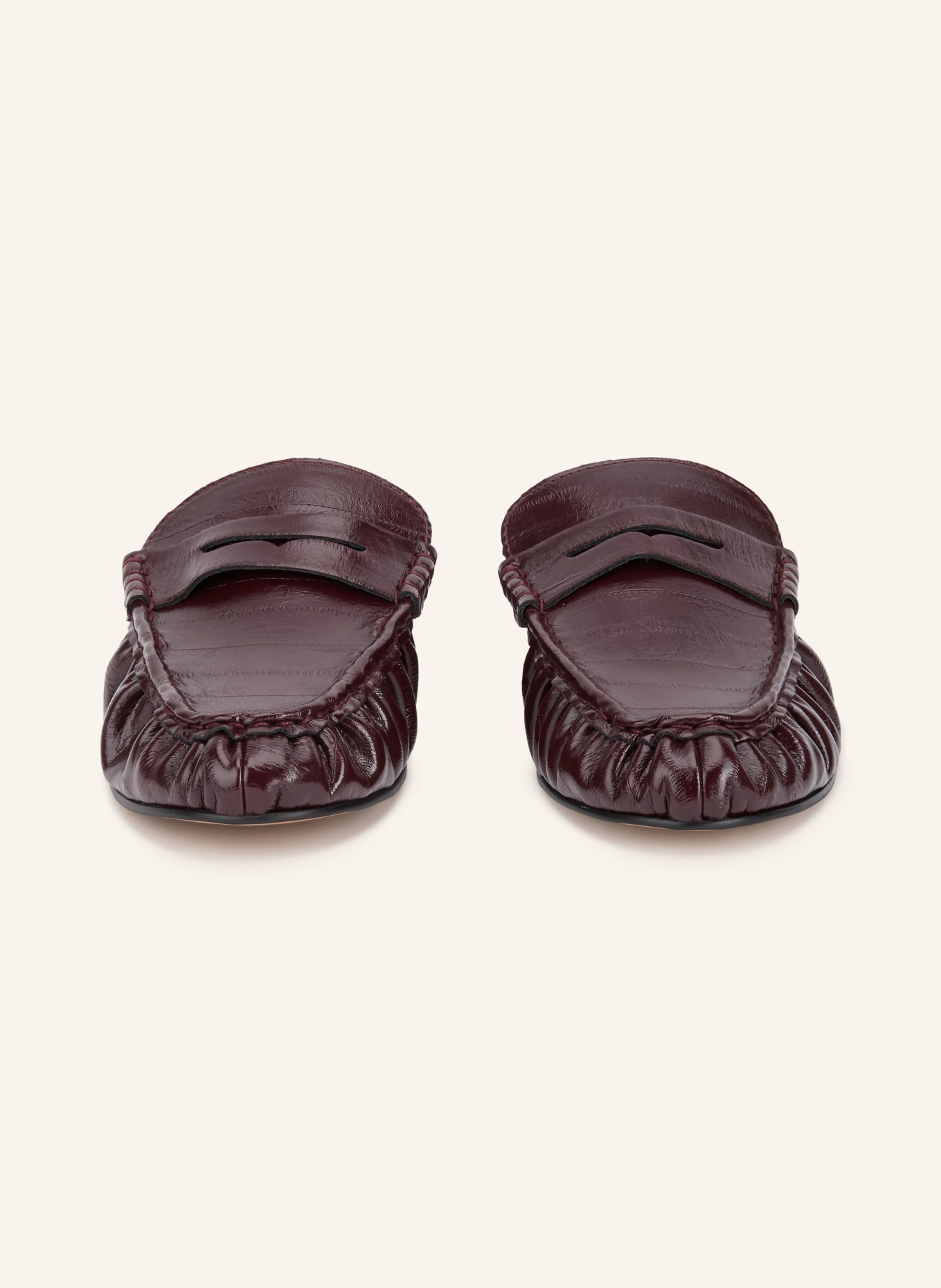 STEVE MADDEN Mules RAFE: ROUGE FONCÉ