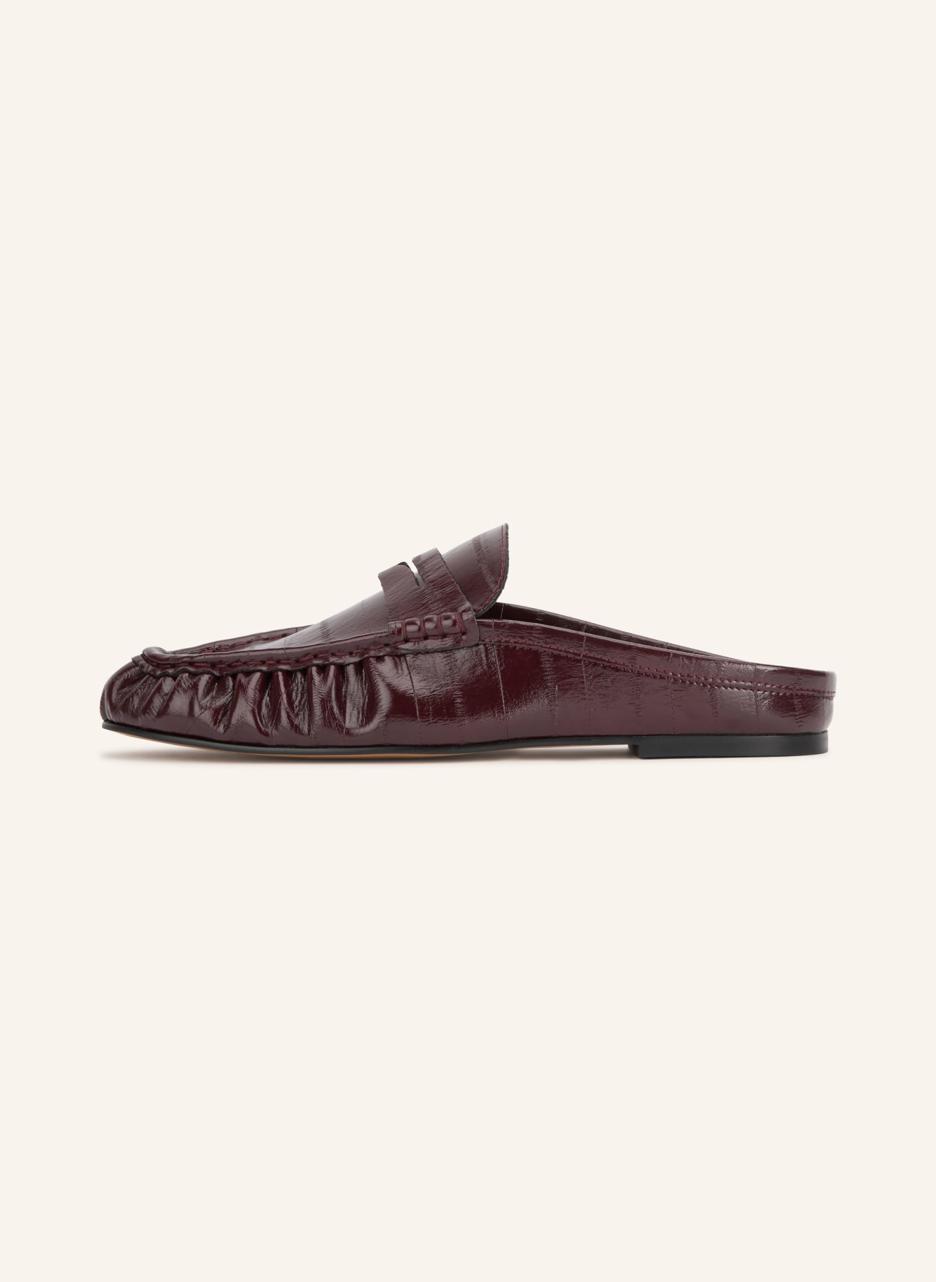 STEVE MADDEN Mules RAFE: ROUGE FONCÉ
