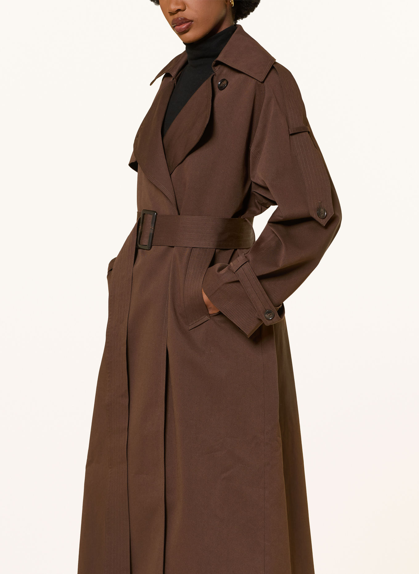 MRS & HUGS Trenchcoat: BRUIN