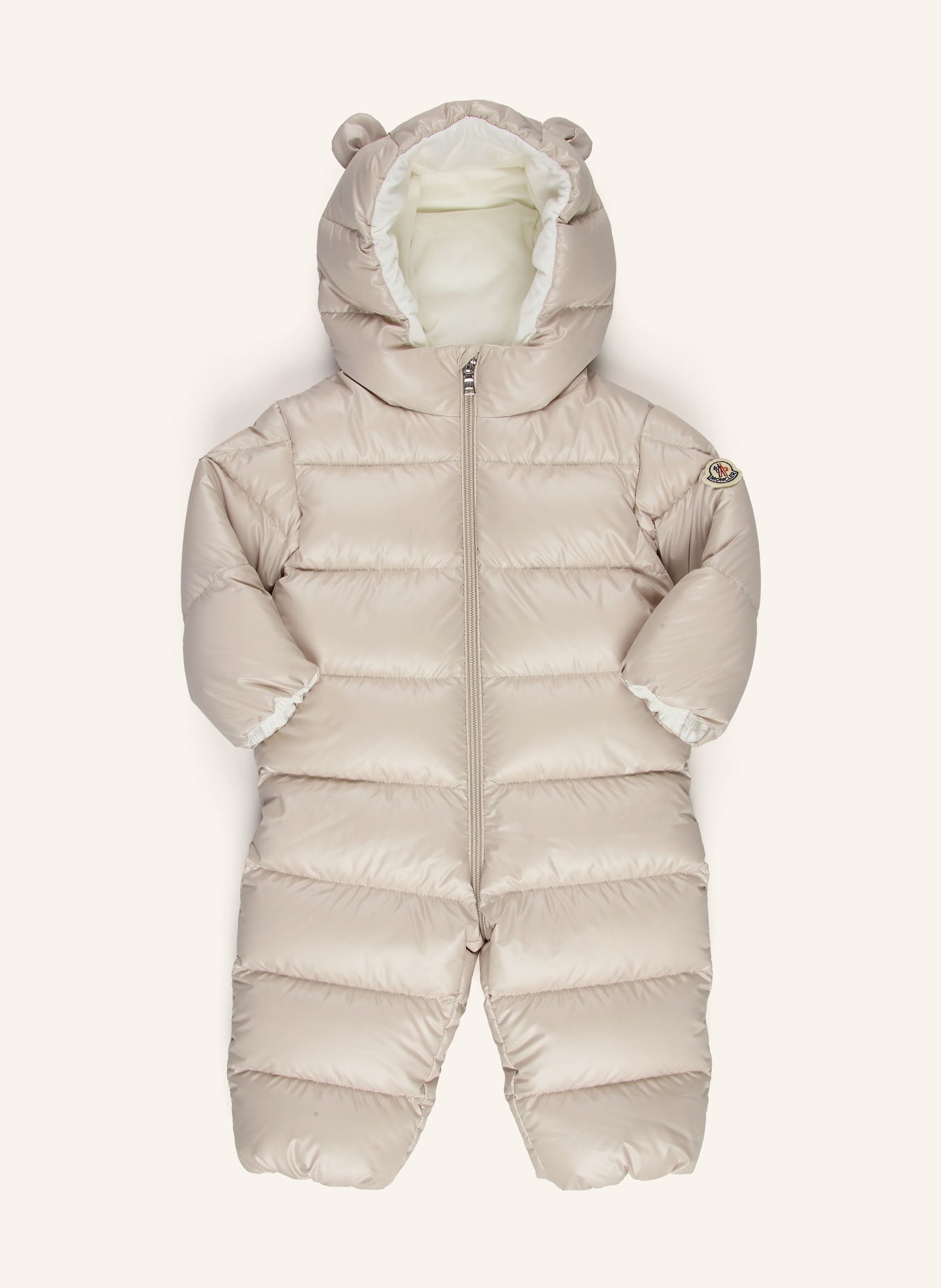 MONCLER enfant Combinaison de neige ALANIE: BEIGE