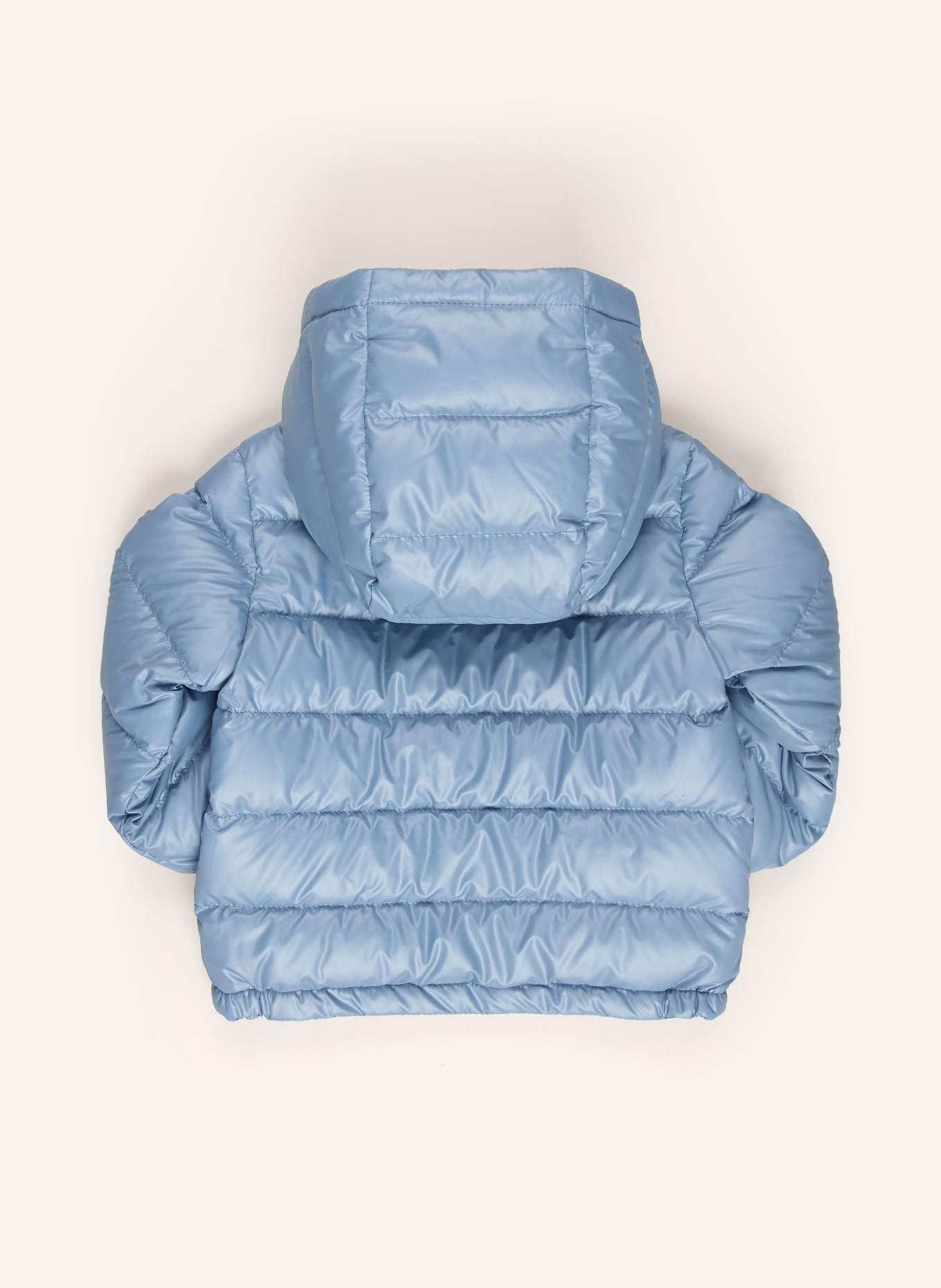 MONCLER enfant Daunenjacke ICARUS: HELLBLAU / ROT / WEISS