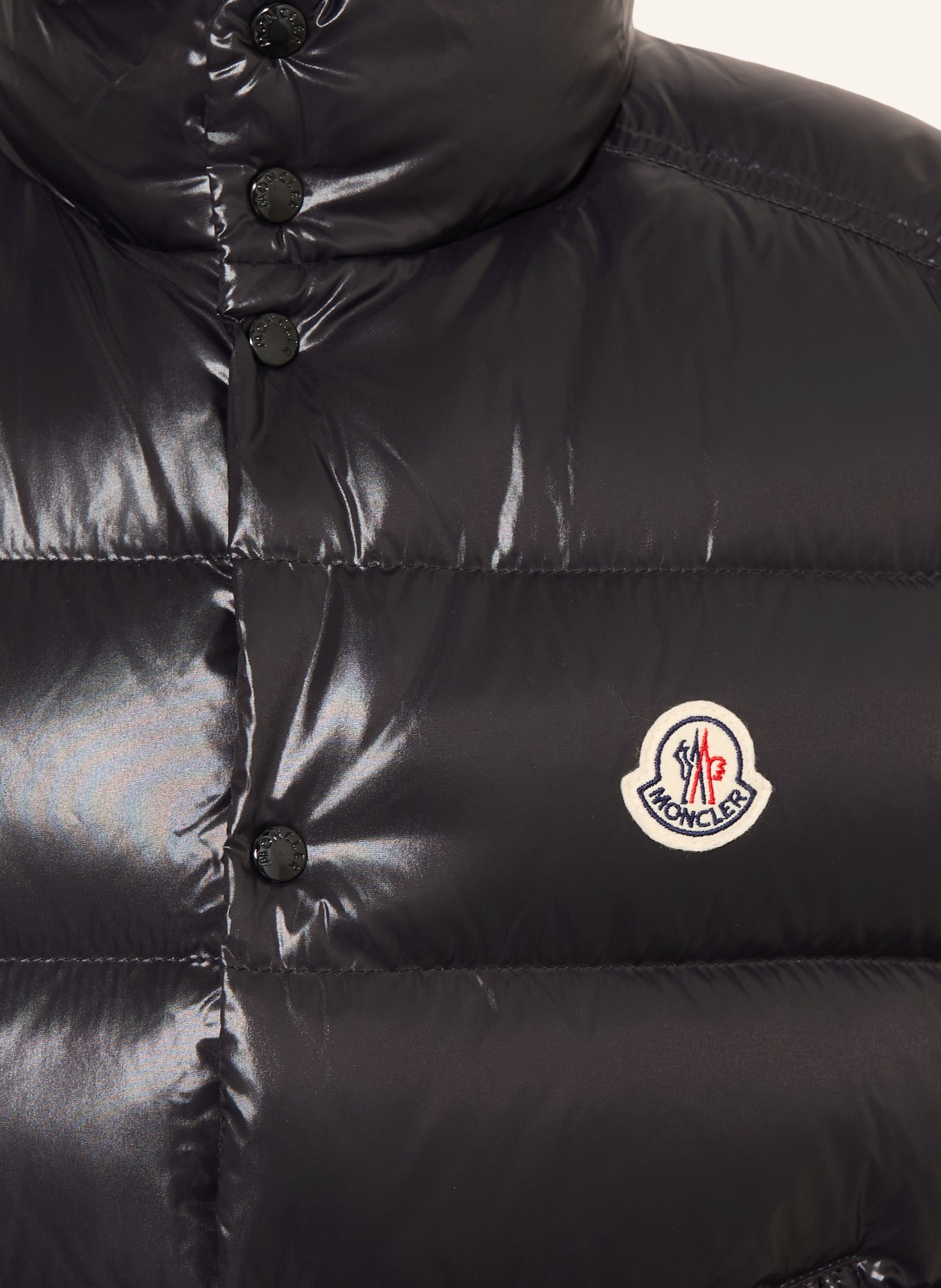 MONCLER enfant Kamizelka puchowa: CZARNY